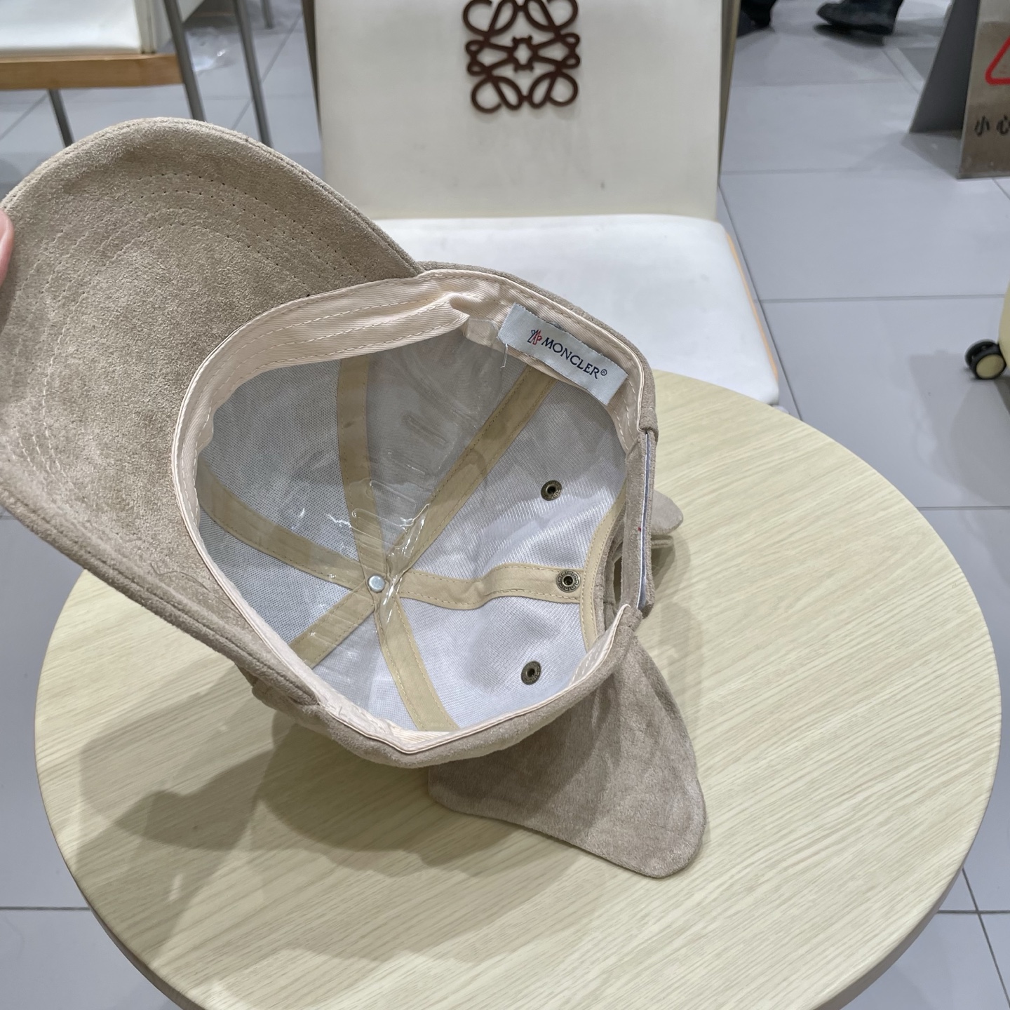 蒙口MONCLER2025新款大蝴蝶结棒球帽子女甜美可爱百搭减龄硬顶鸭舌帽显脸小