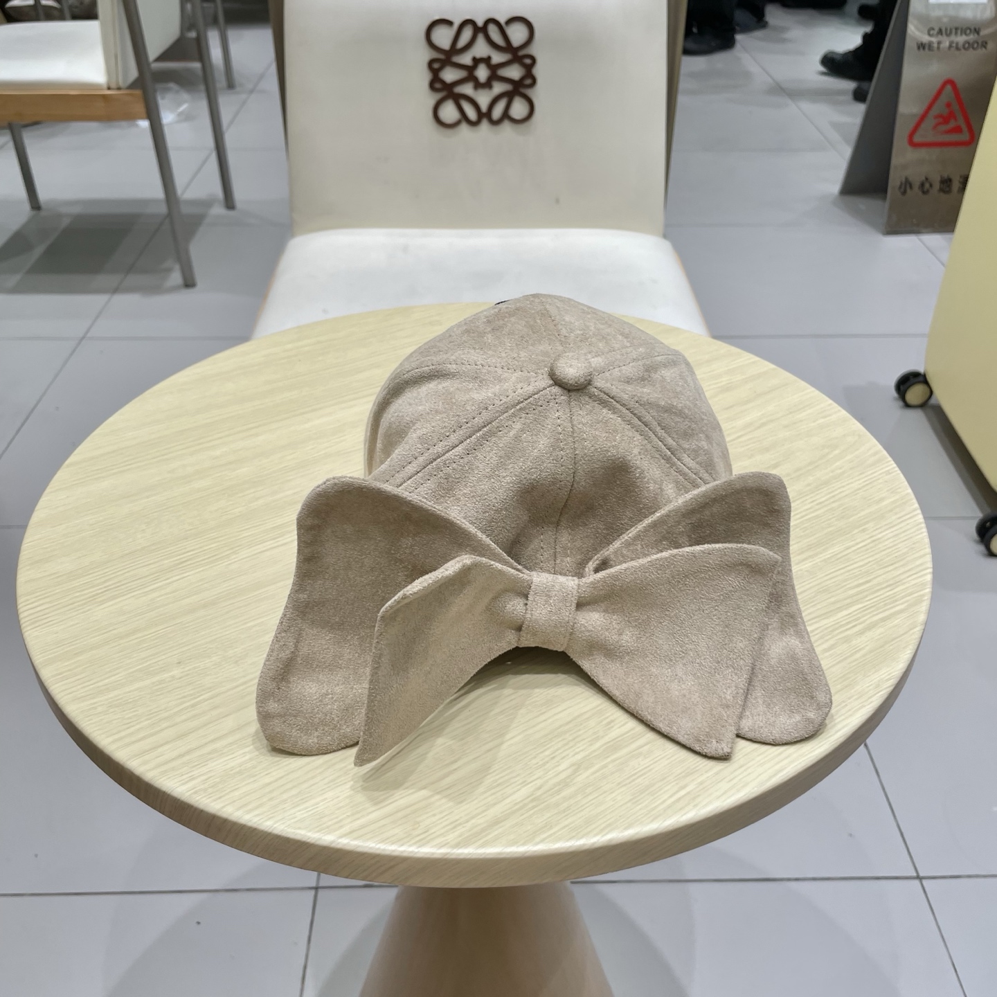 蒙口MONCLER2025新款大蝴蝶结棒球帽子女甜美可爱百搭减龄硬顶鸭舌帽显脸小