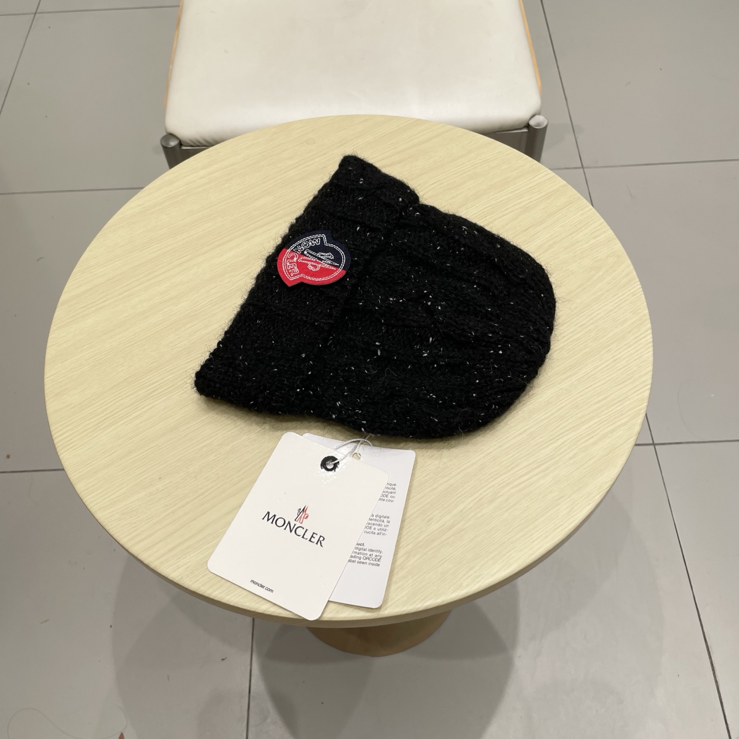 蒙口MONCLER针织毛线帽