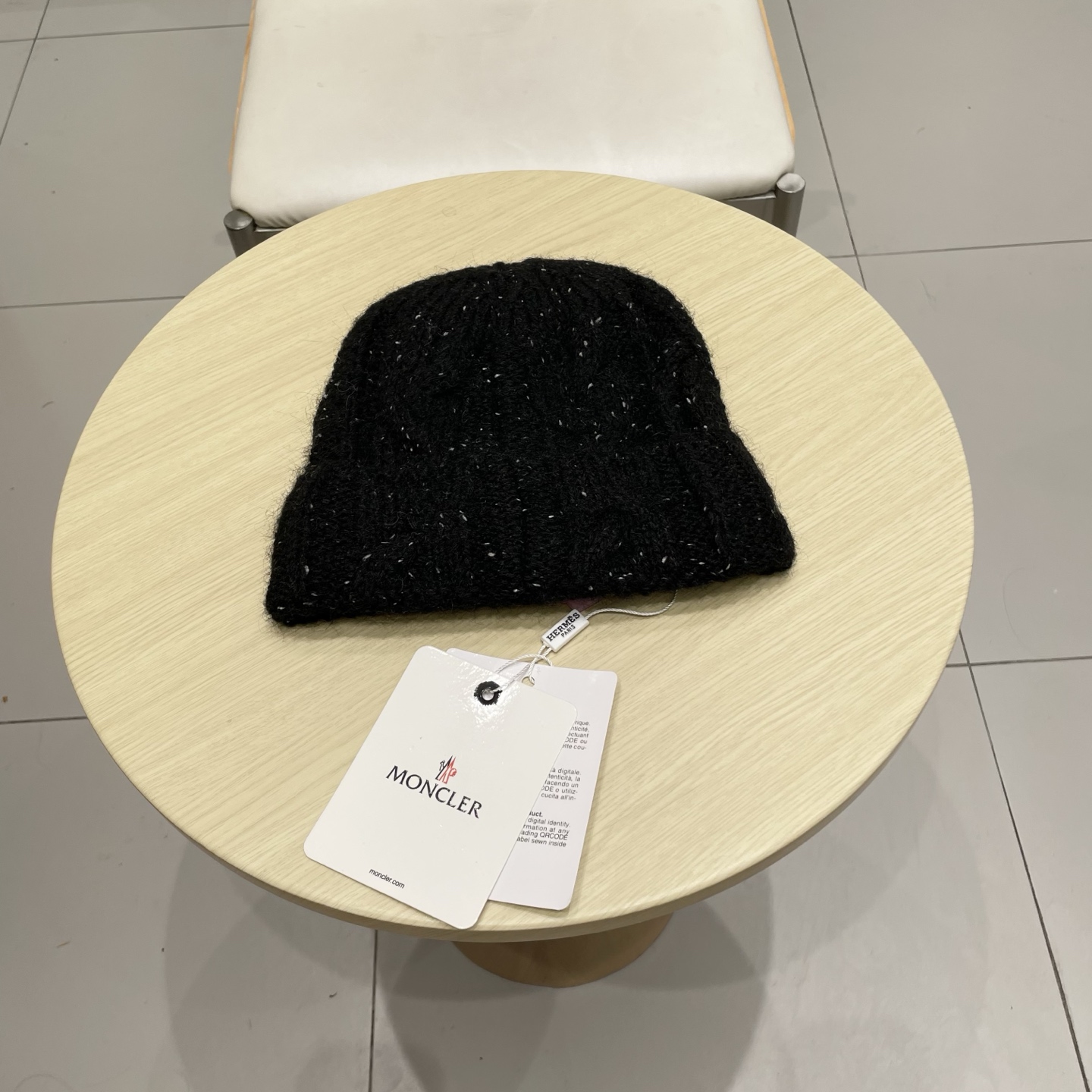 蒙口MONCLER针织毛线帽