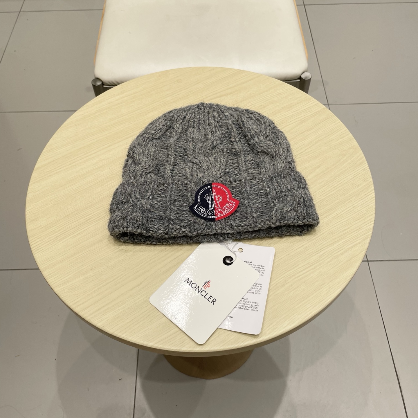 蒙口MONCLER针织毛线帽