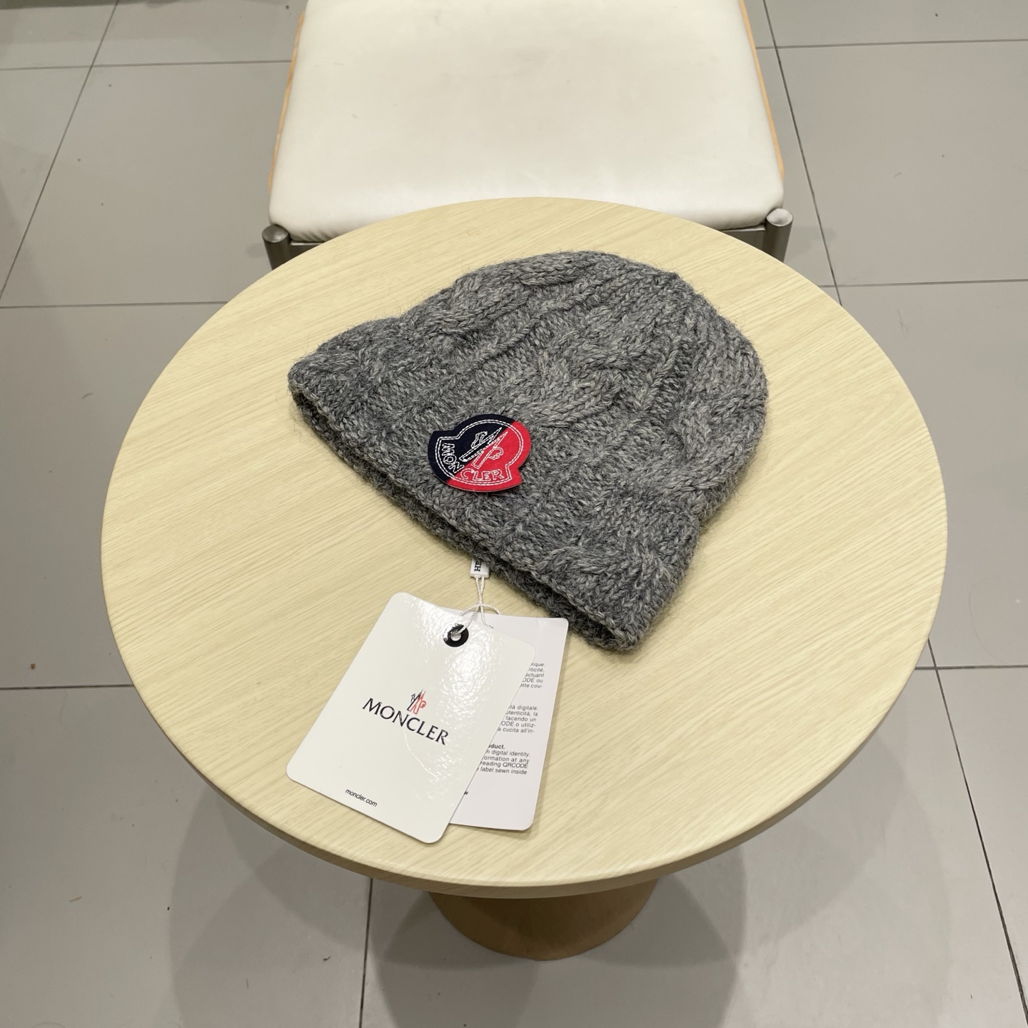 蒙口MONCLER针织毛线帽