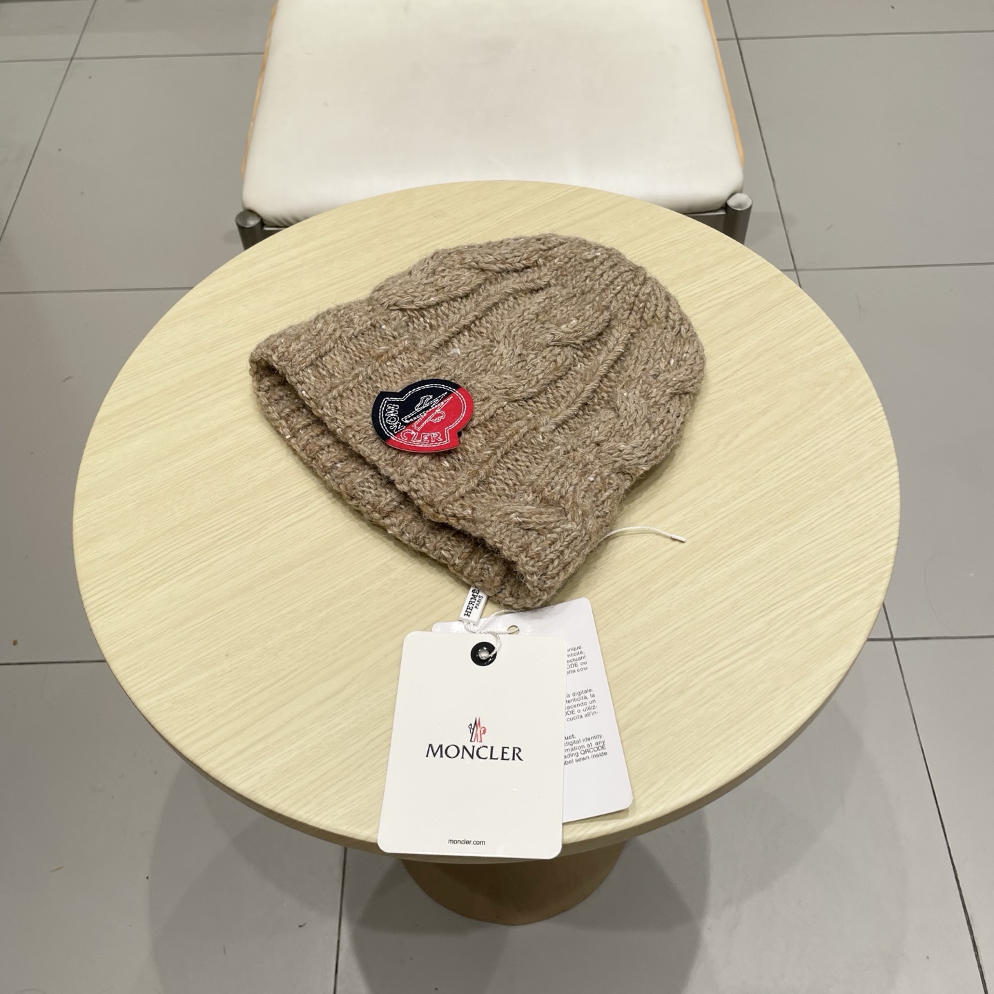 蒙口MONCLER针织毛线帽