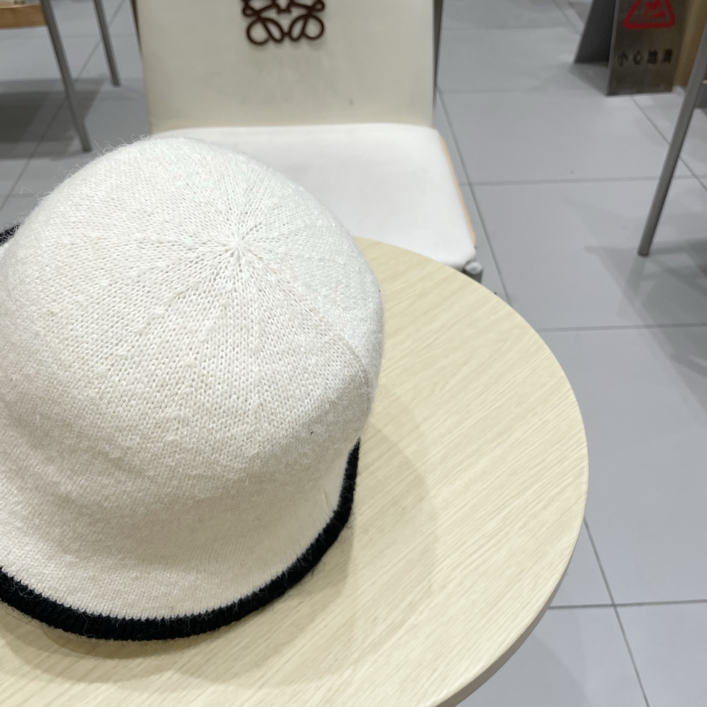 chanel香奈儿小红书爆款新款针织毛绒渔夫帽子女秋冬高级感水桶帽日系显脸小毛