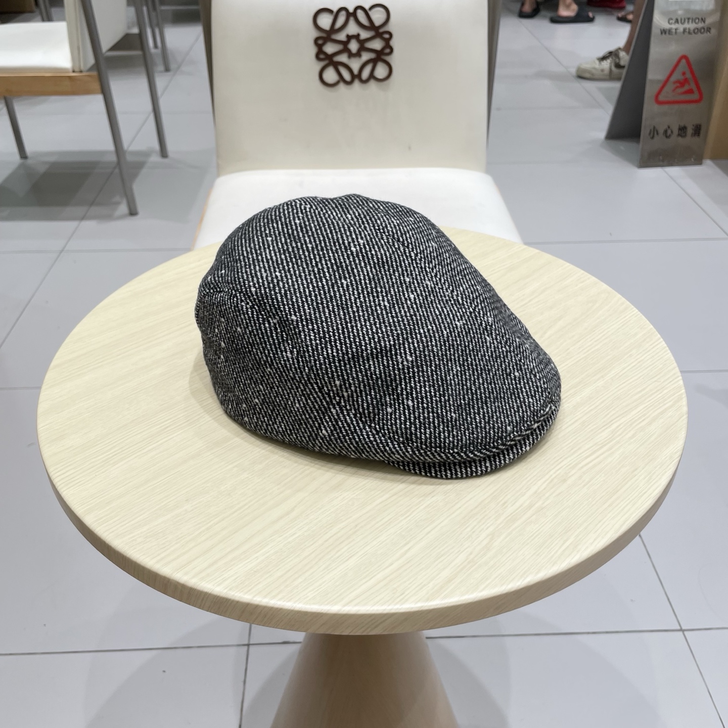 chanel香奈儿好品质复古英伦风人字纹前进帽男女秋季休闲百搭时尚有气质贝雷帽