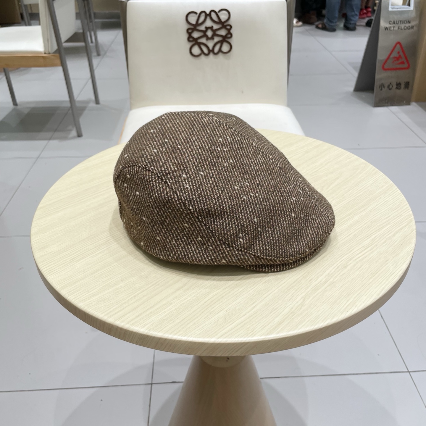 chanel香奈儿好品质复古英伦风人字纹前进帽男女秋季休闲百搭时尚有气质贝雷帽