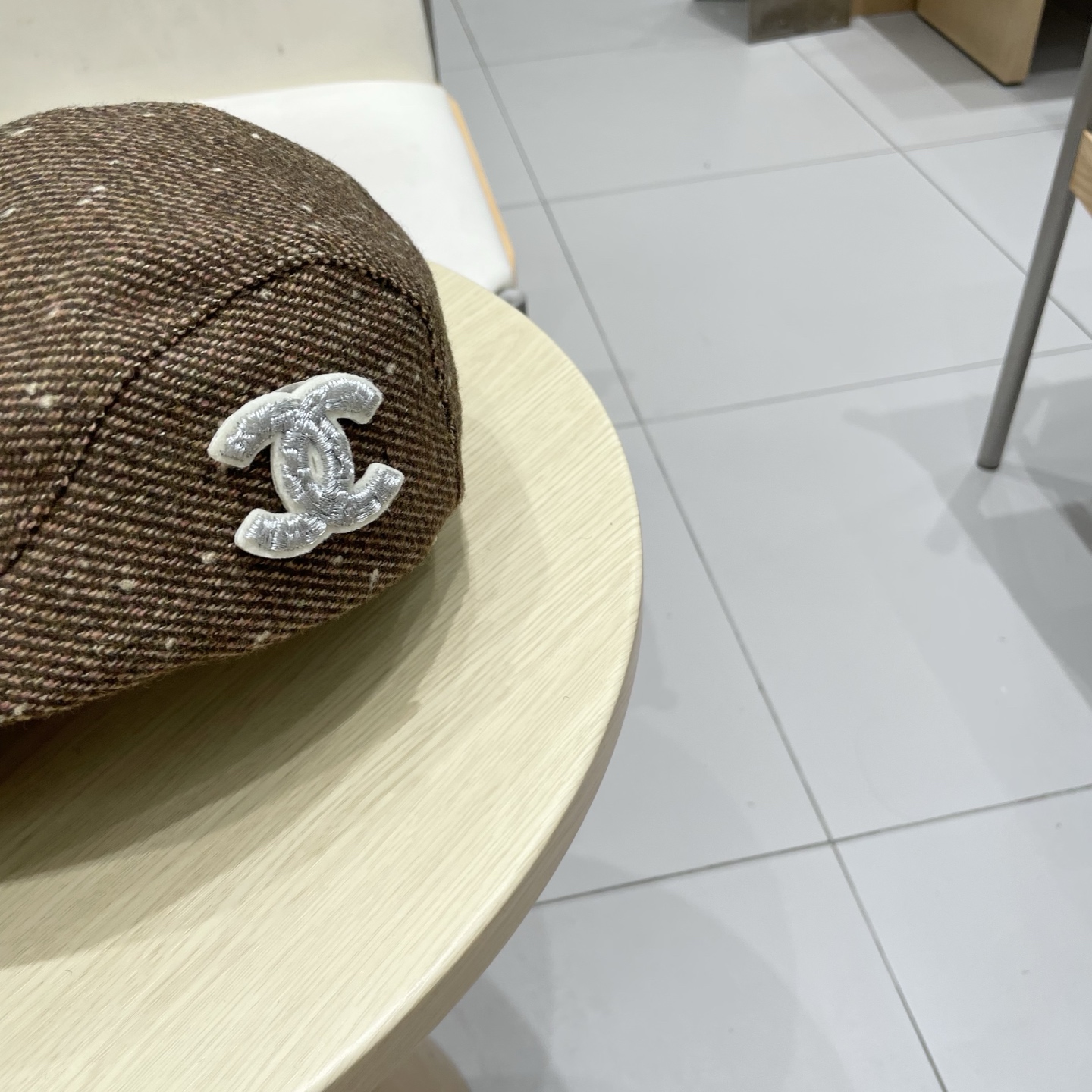 chanel香奈儿好品质复古英伦风人字纹前进帽男女秋季休闲百搭时尚有气质贝雷帽