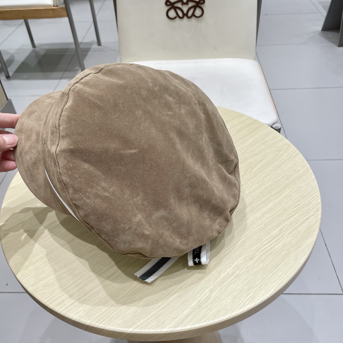 香奈儿新款鸭舌军帽，高级定制，头围57cm