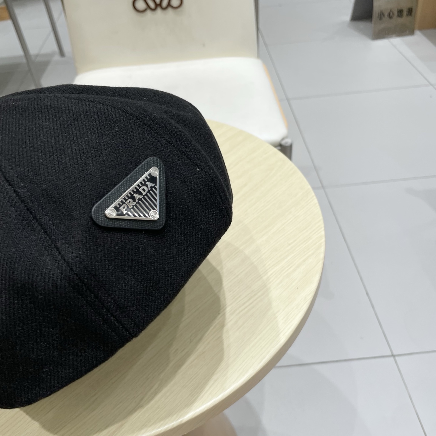 普拉达Prada新中式秋冬贝雷帽女高品质轻薄立体时尚百搭单品潮