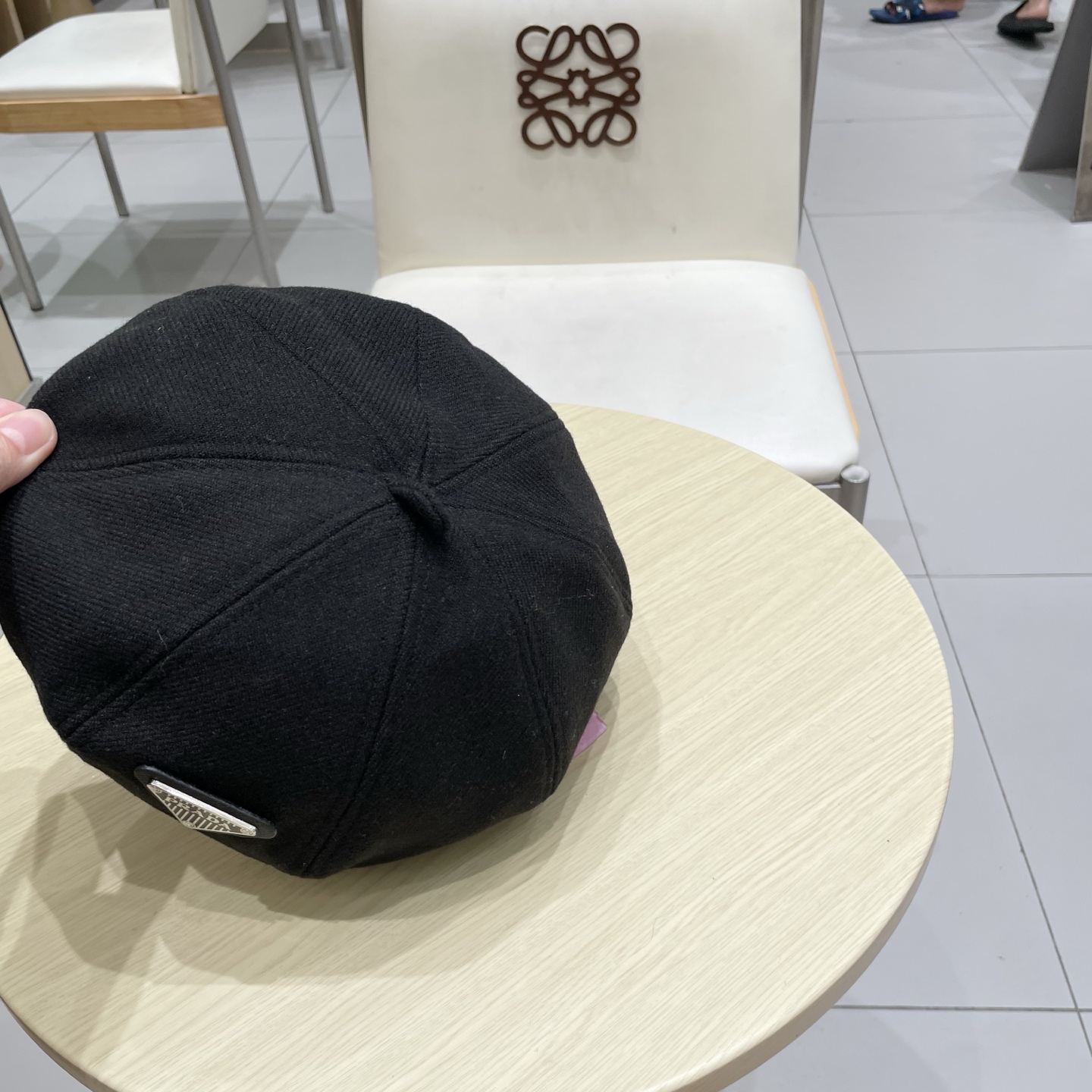 普拉达Prada新中式秋冬贝雷帽女高品质轻薄立体时尚百搭单品潮