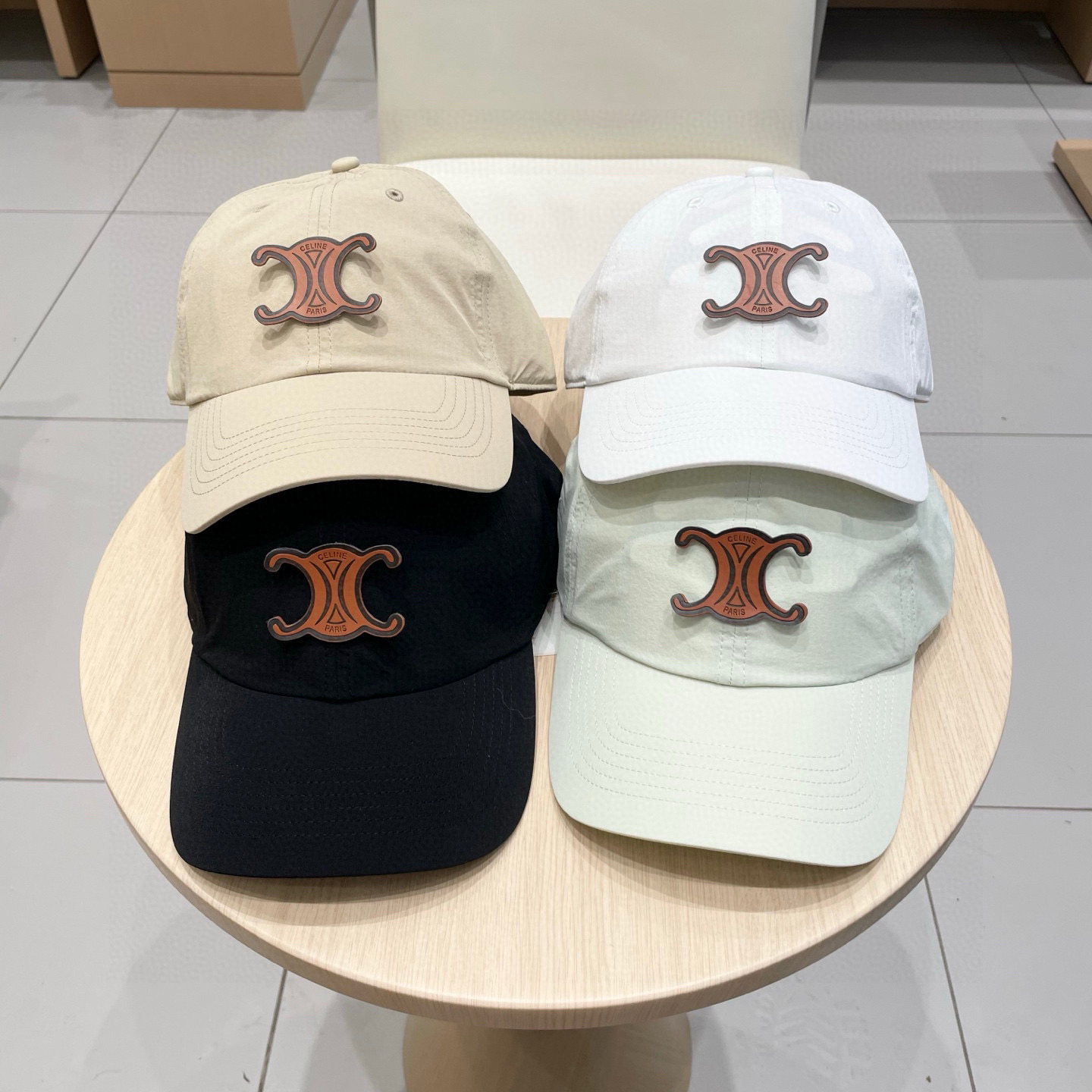  塞琳Celine凯旋门软顶鸭舌帽女百搭2025新款网红韩版休闲棒球帽子潮