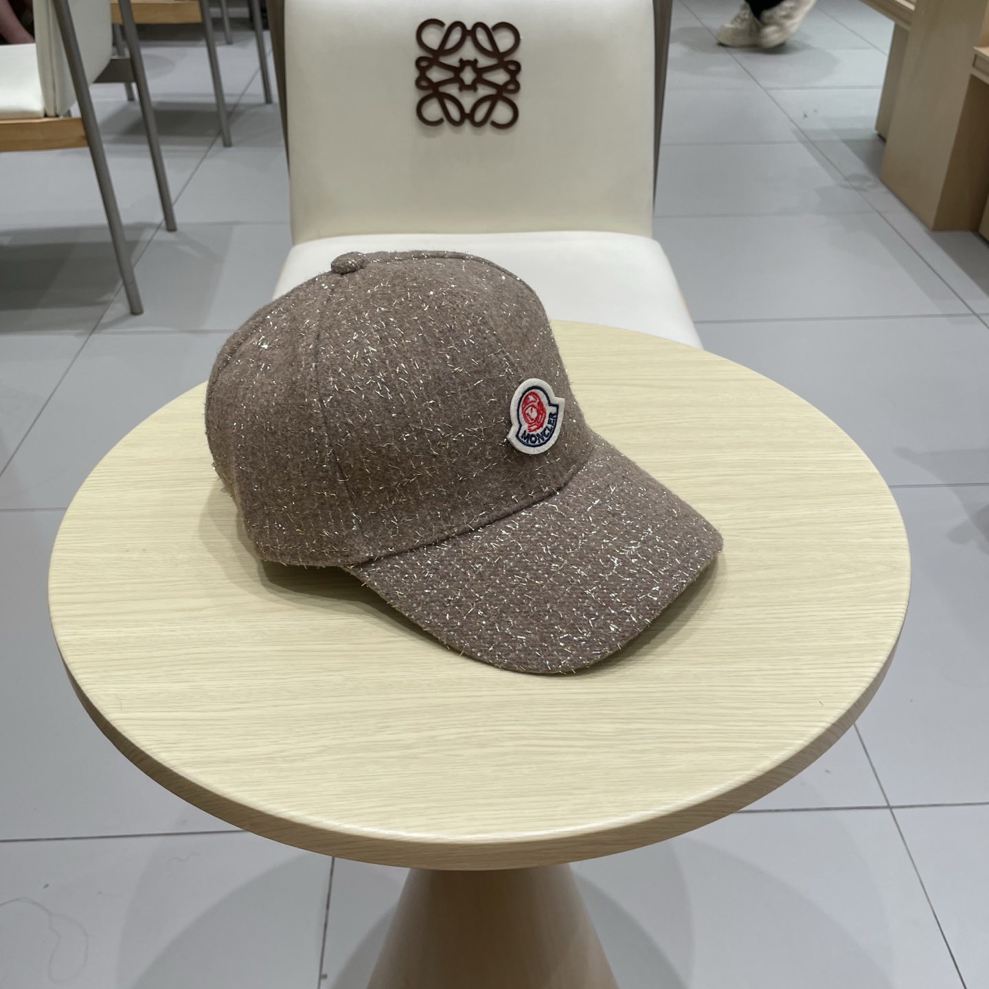 蒙口MONCLER 秋冬新款羊毛棒球帽，年轻时尚潮人穿搭色系，视觉效果超强，立体字母，好看有质感