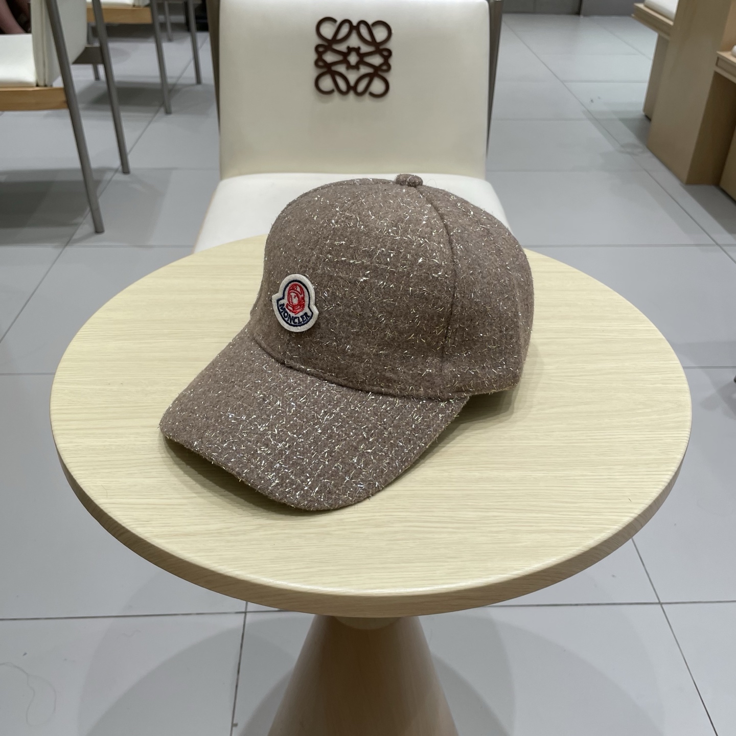 蒙口MONCLER 秋冬新款羊毛棒球帽，年轻时尚潮人穿搭色系，视觉效果超强，立体字母，好看有质感