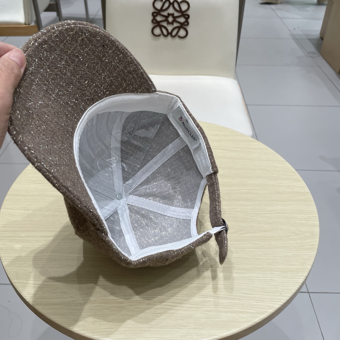 蒙口MONCLER 秋冬新款羊毛棒球帽，年轻时尚潮人穿搭色系，视觉效果超强，立体字母，好看有质感