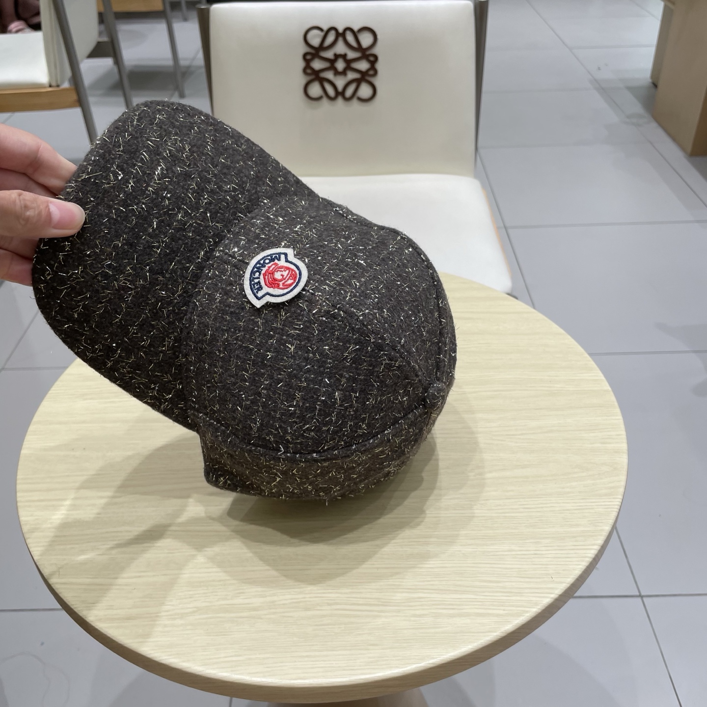 蒙口MONCLER 秋冬新款羊毛棒球帽，年轻时尚潮人穿搭色系，视觉效果超强，立体字母，好看有质感