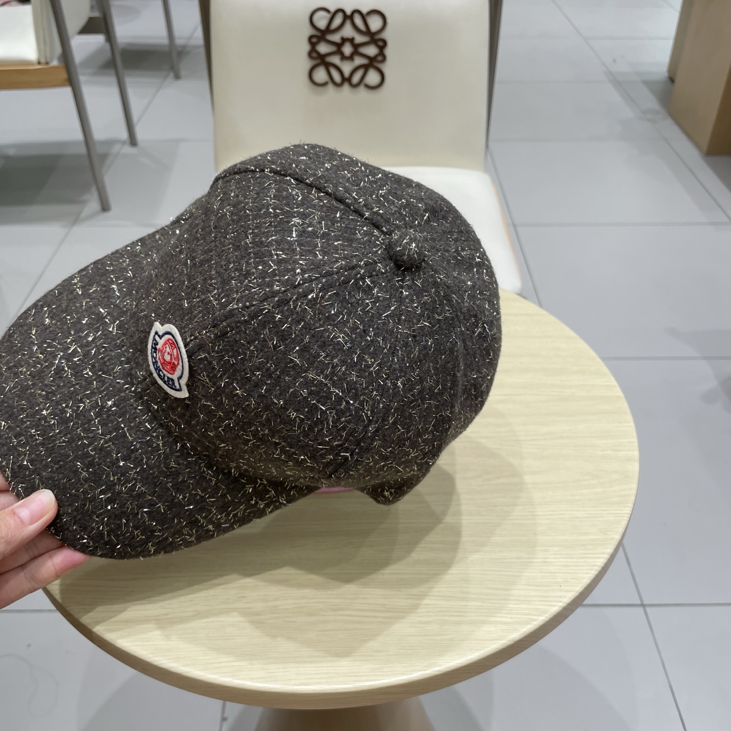 蒙口MONCLER 秋冬新款羊毛棒球帽，年轻时尚潮人穿搭色系，视觉效果超强，立体字母，好看有质感