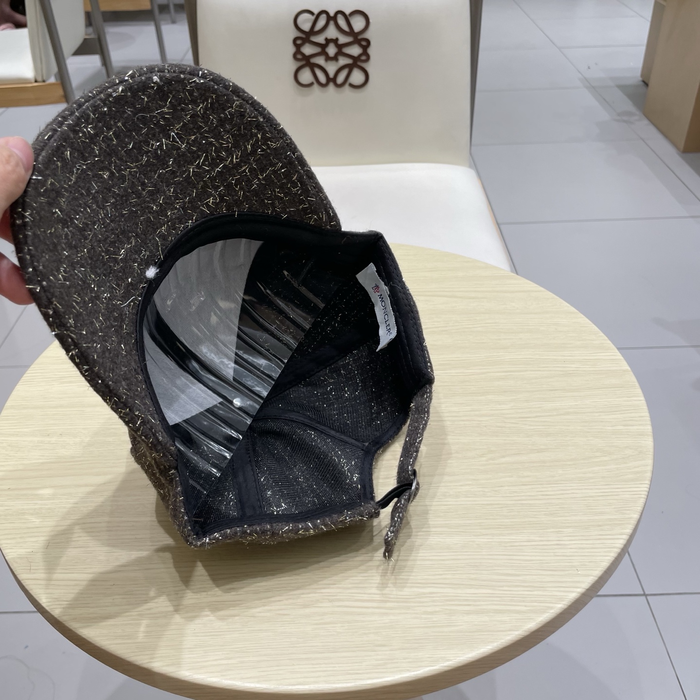 蒙口MONCLER 秋冬新款羊毛棒球帽，年轻时尚潮人穿搭色系，视觉效果超强，立体字母，好看有质感