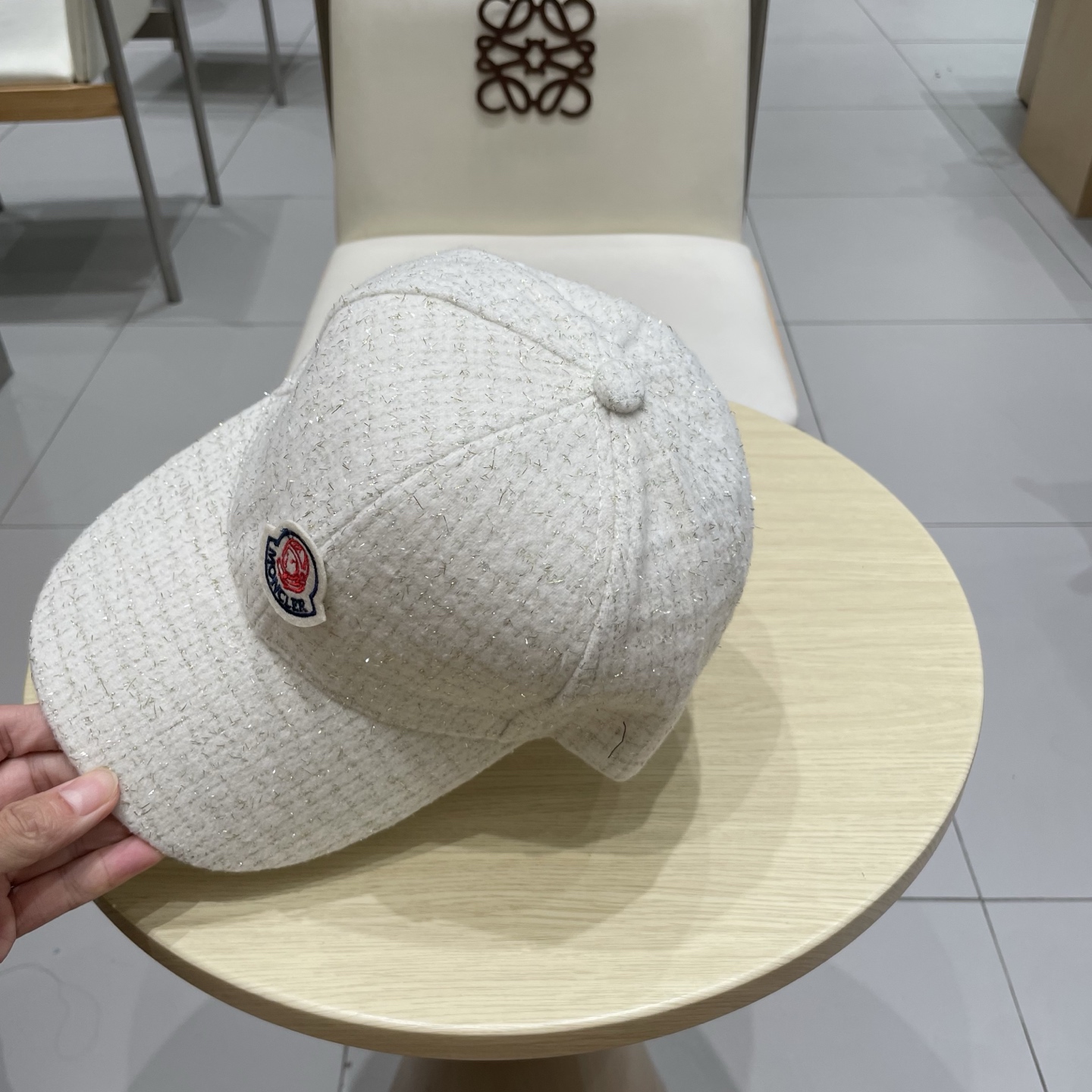 蒙口MONCLER 秋冬新款羊毛棒球帽，年轻时尚潮人穿搭色系，视觉效果超强，立体字母，好看有质感