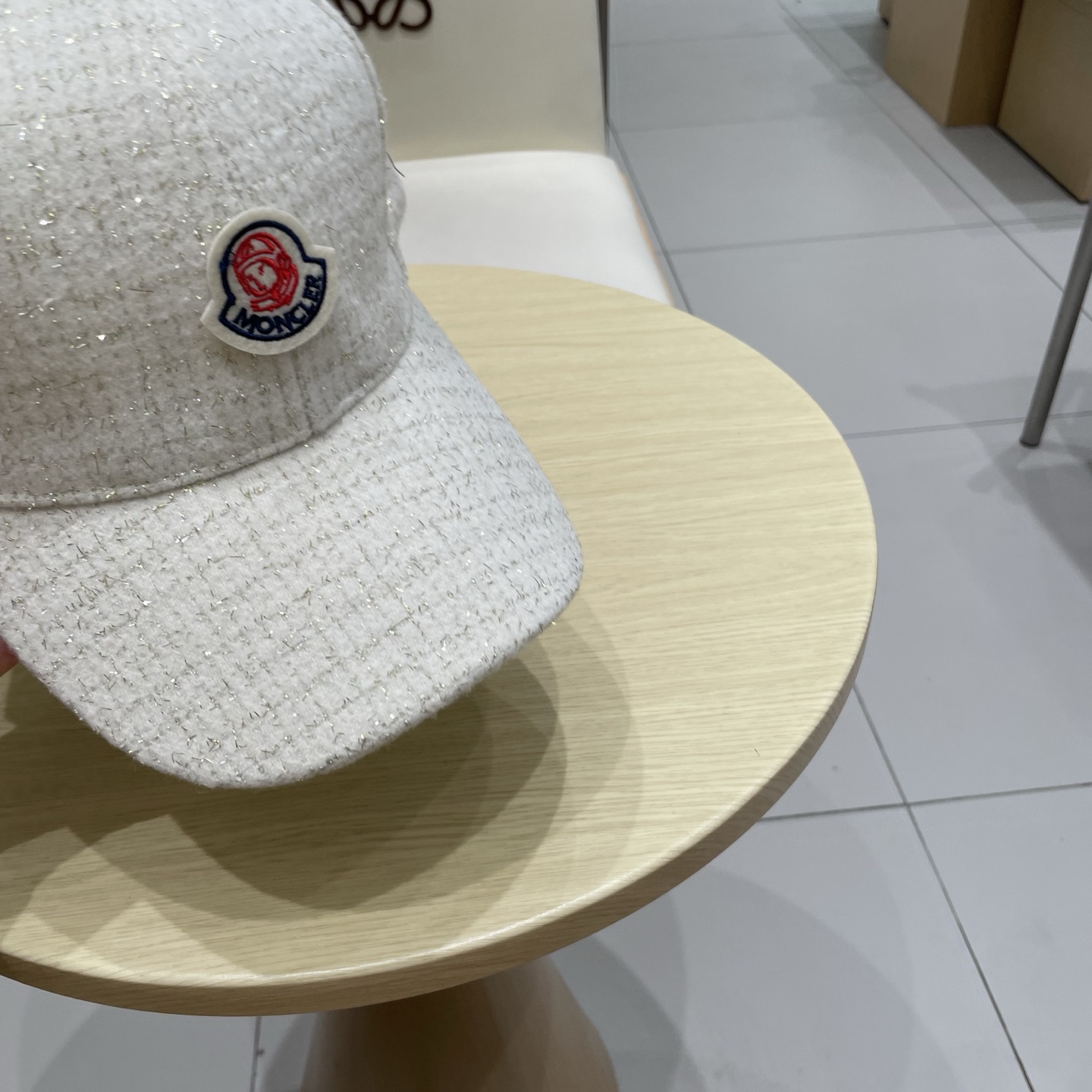 蒙口MONCLER 秋冬新款羊毛棒球帽，年轻时尚潮人穿搭色系，视觉效果超强，立体字母，好看有质感