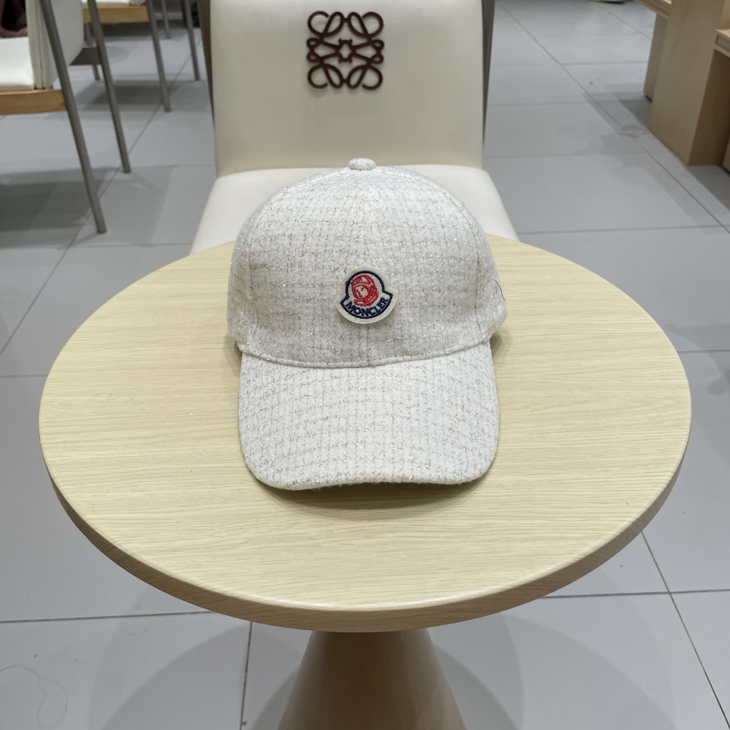 蒙口MONCLER 秋冬新款羊毛棒球帽，年轻时尚潮人穿搭色系，视觉效果超强，立体字母，好看有质感