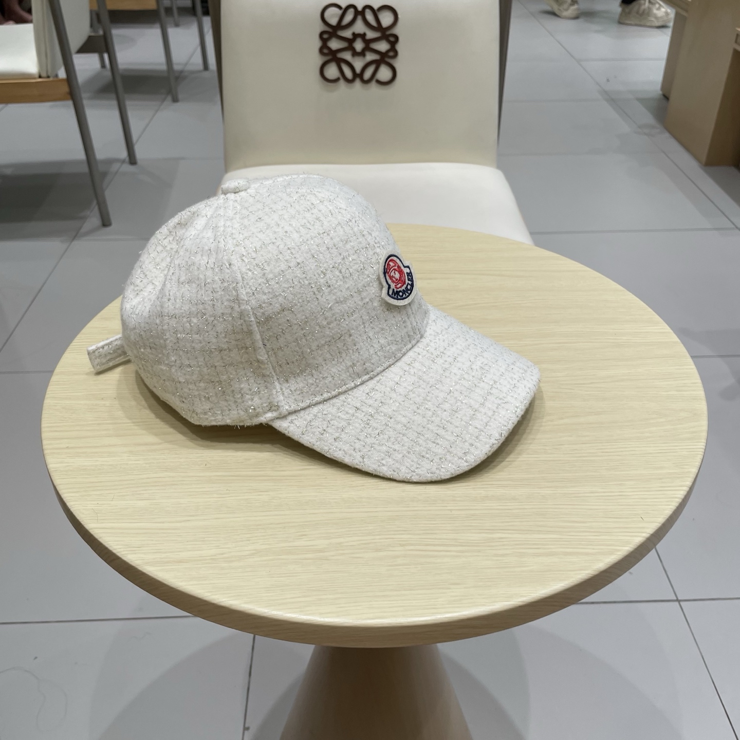 蒙口MONCLER 秋冬新款羊毛棒球帽，年轻时尚潮人穿搭色系，视觉效果超强，立体字母，好看有质感