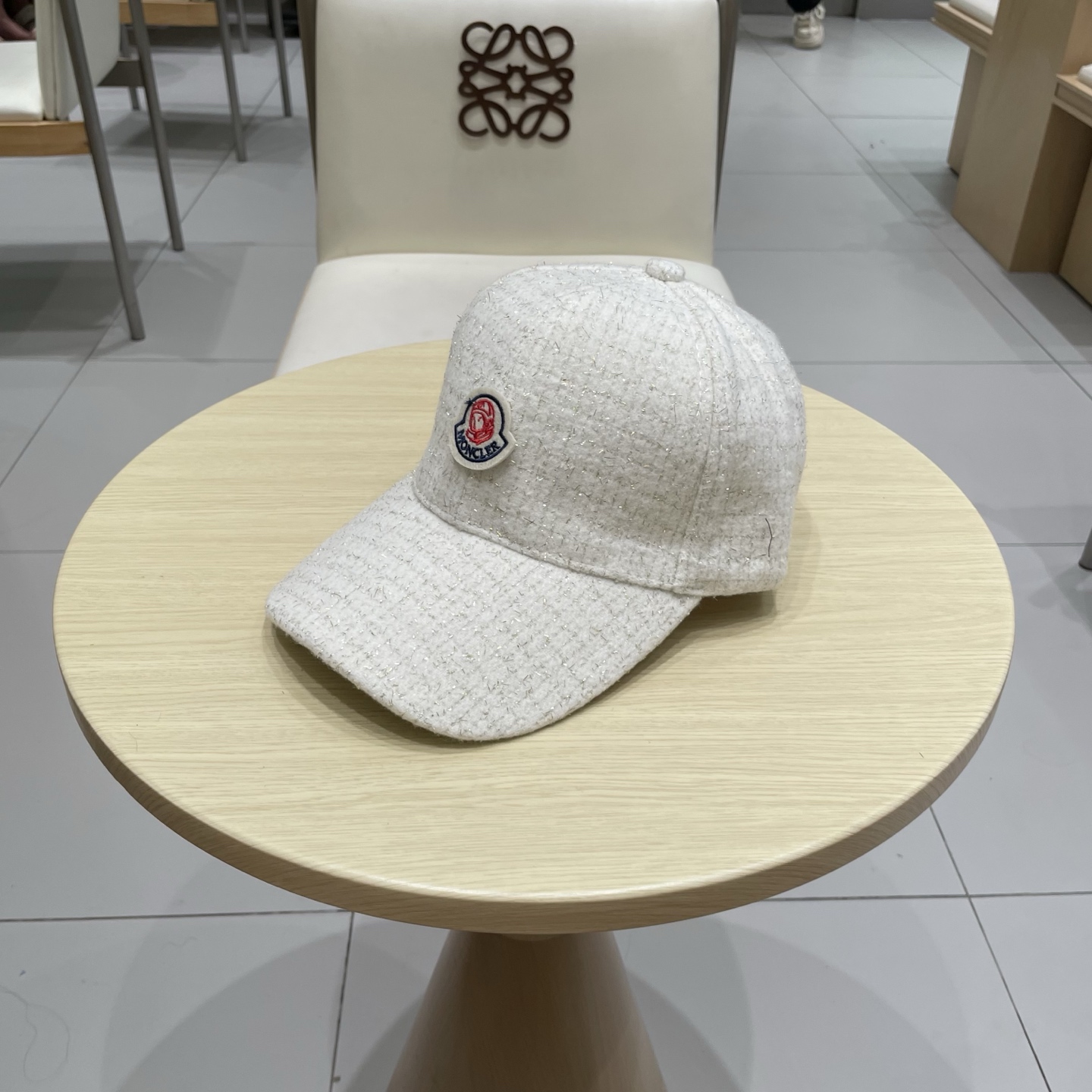 蒙口MONCLER 秋冬新款羊毛棒球帽，年轻时尚潮人穿搭色系，视觉效果超强，立体字母，好看有质感