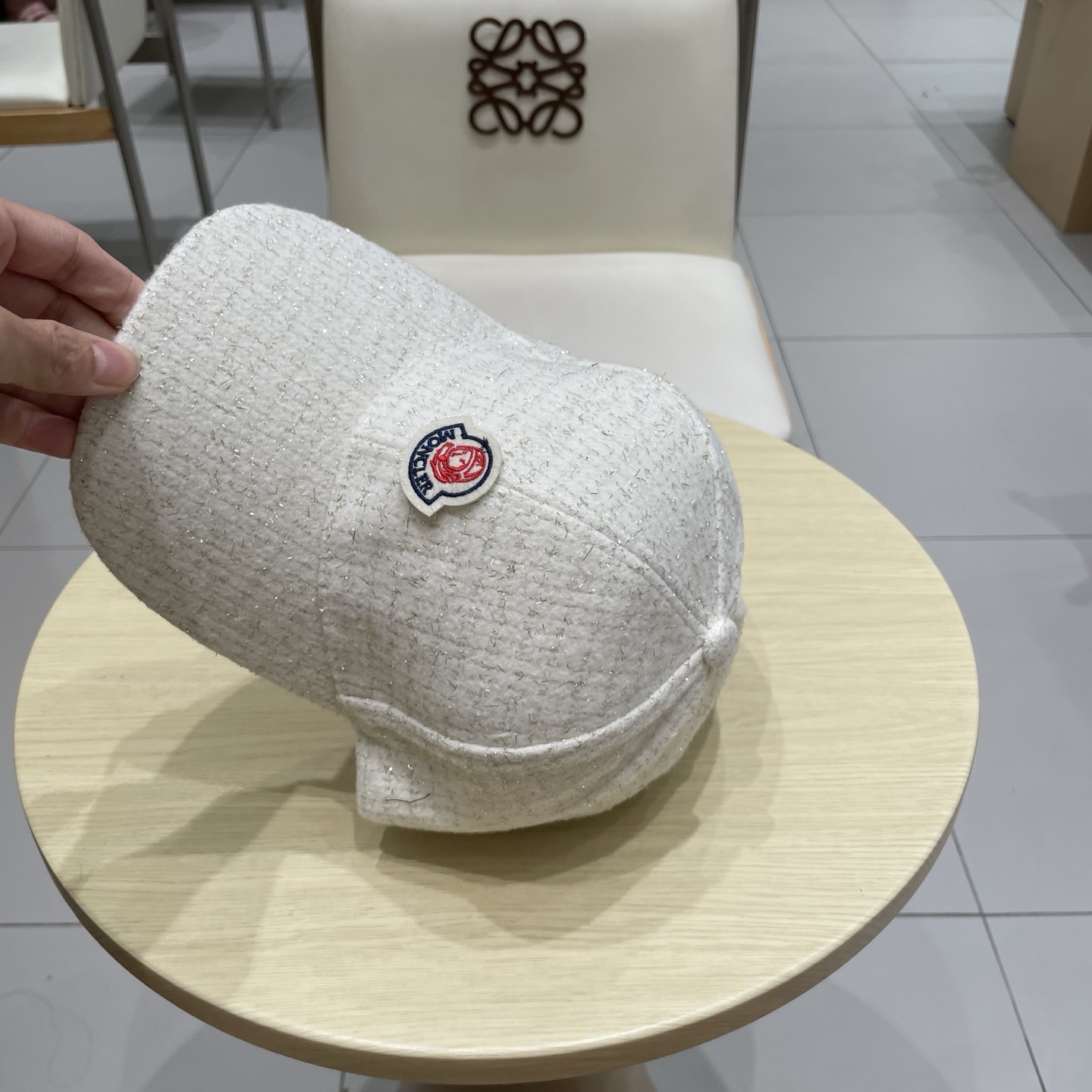 蒙口MONCLER 秋冬新款羊毛棒球帽，年轻时尚潮人穿搭色系，视觉效果超强，立体字母，好看有质感