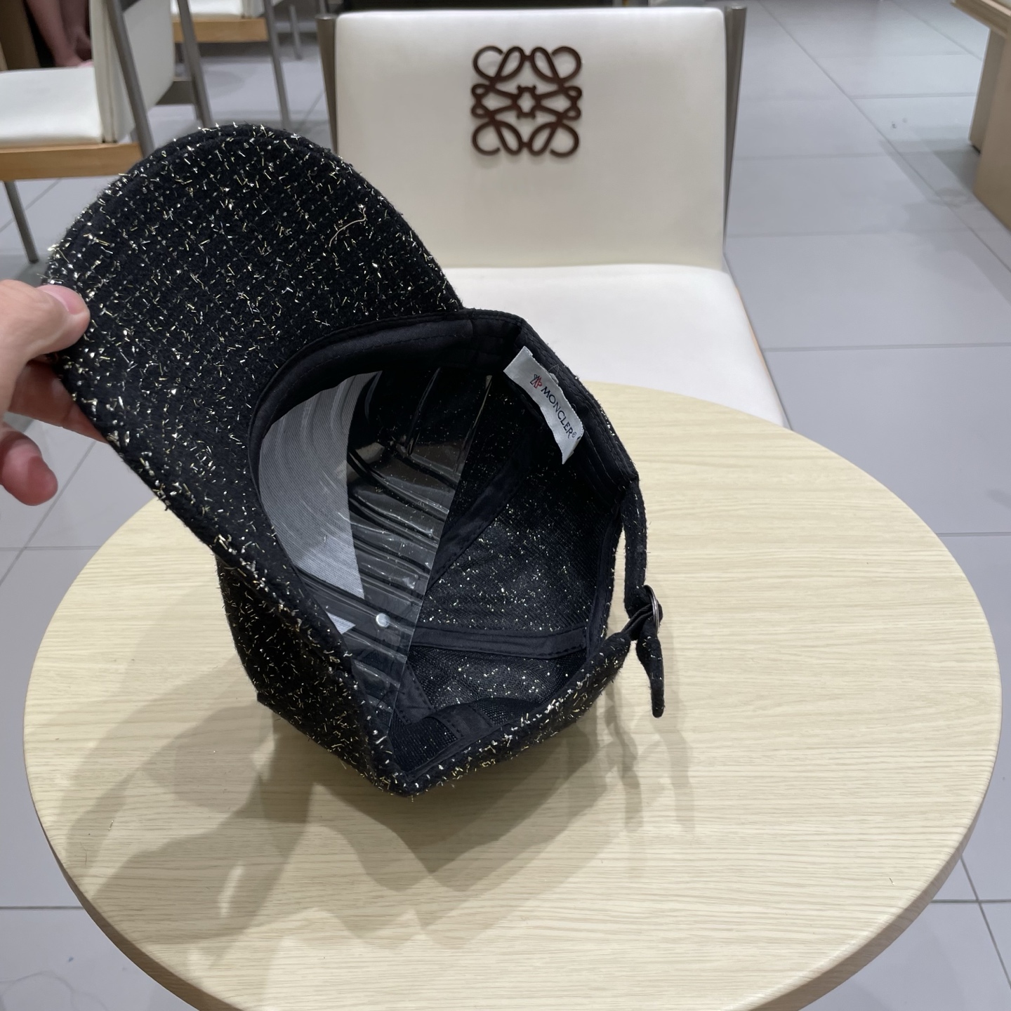 蒙口MONCLER 秋冬新款羊毛棒球帽，年轻时尚潮人穿搭色系，视觉效果超强，立体字母，好看有质感