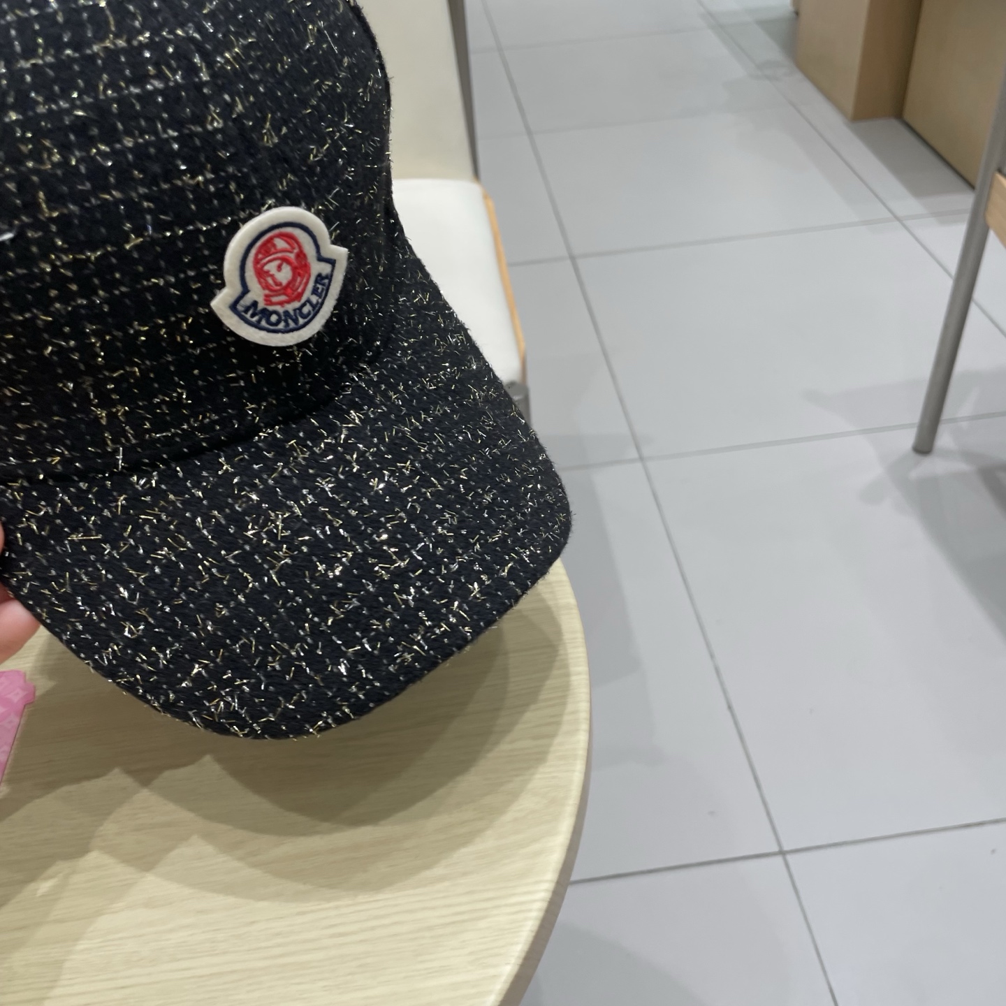 蒙口MONCLER 秋冬新款羊毛棒球帽，年轻时尚潮人穿搭色系，视觉效果超强，立体字母，好看有质感