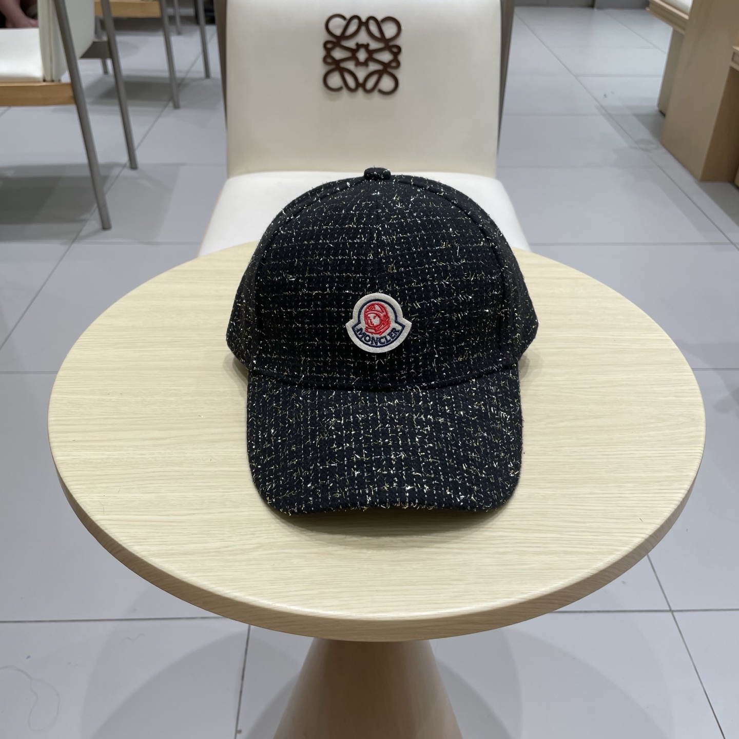 蒙口MONCLER 秋冬新款羊毛棒球帽，年轻时尚潮人穿搭色系，视觉效果超强，立体字母，好看有质感