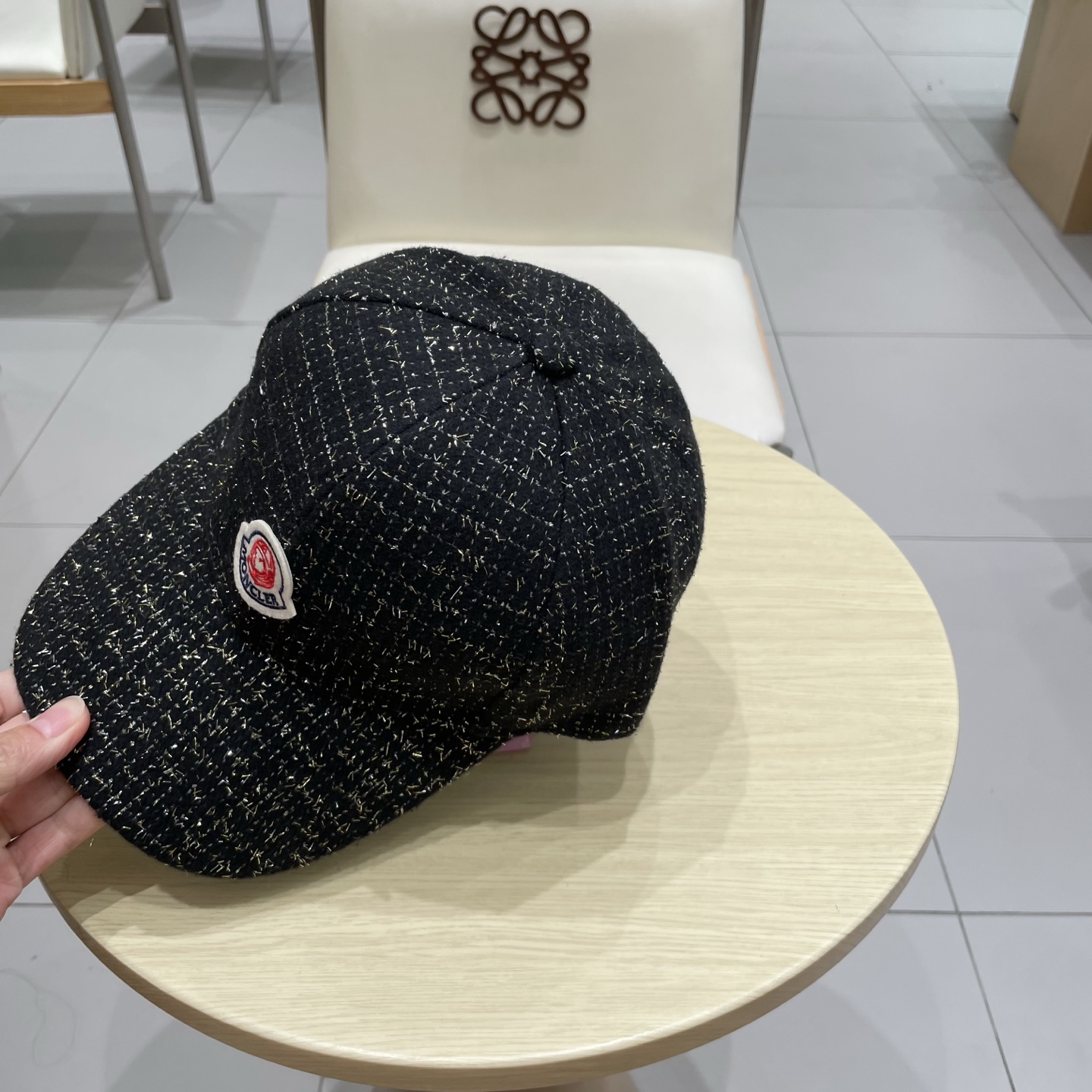 蒙口MONCLER 秋冬新款羊毛棒球帽，年轻时尚潮人穿搭色系，视觉效果超强，立体字母，好看有质感