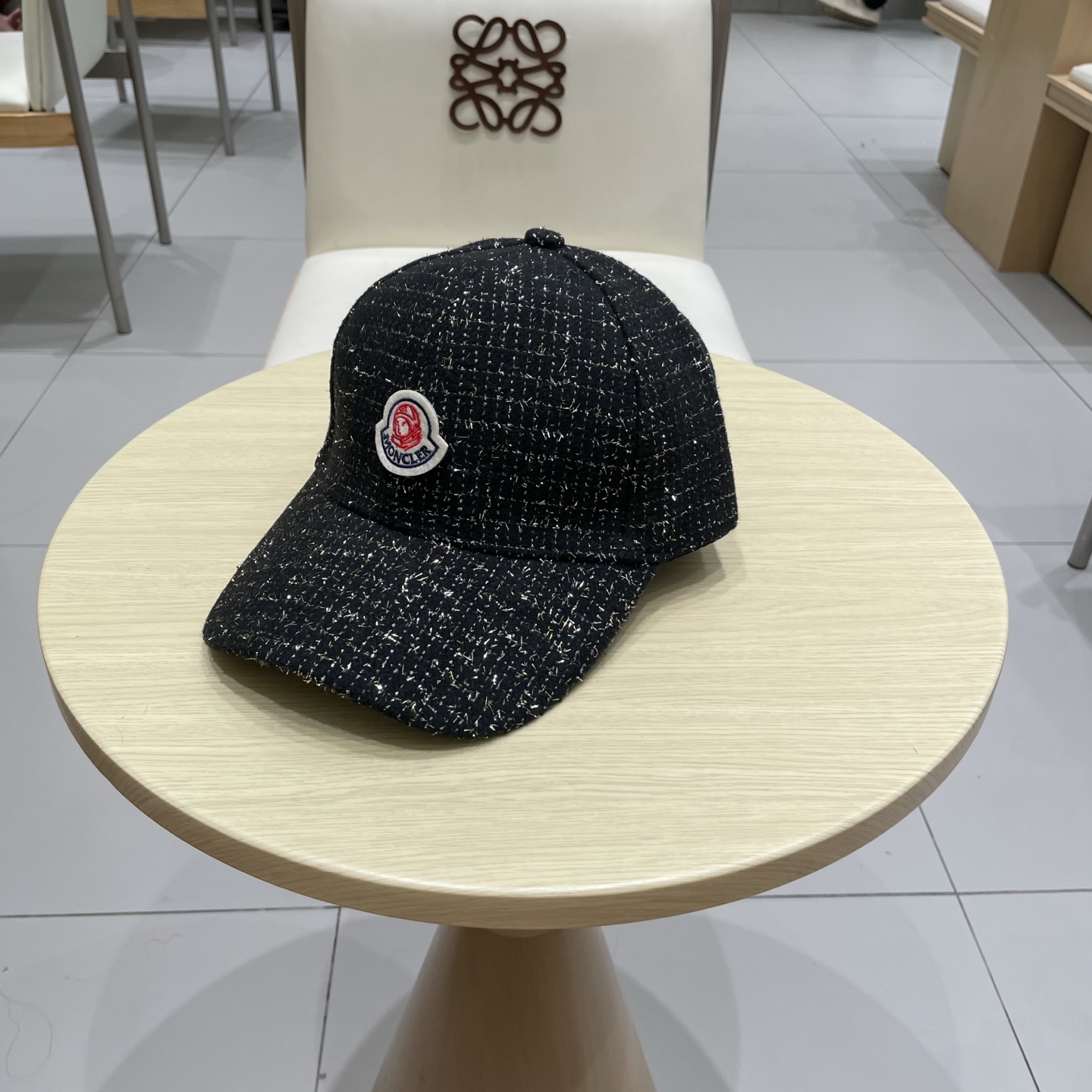 蒙口MONCLER 秋冬新款羊毛棒球帽，年轻时尚潮人穿搭色系，视觉效果超强，立体字母，好看有质感