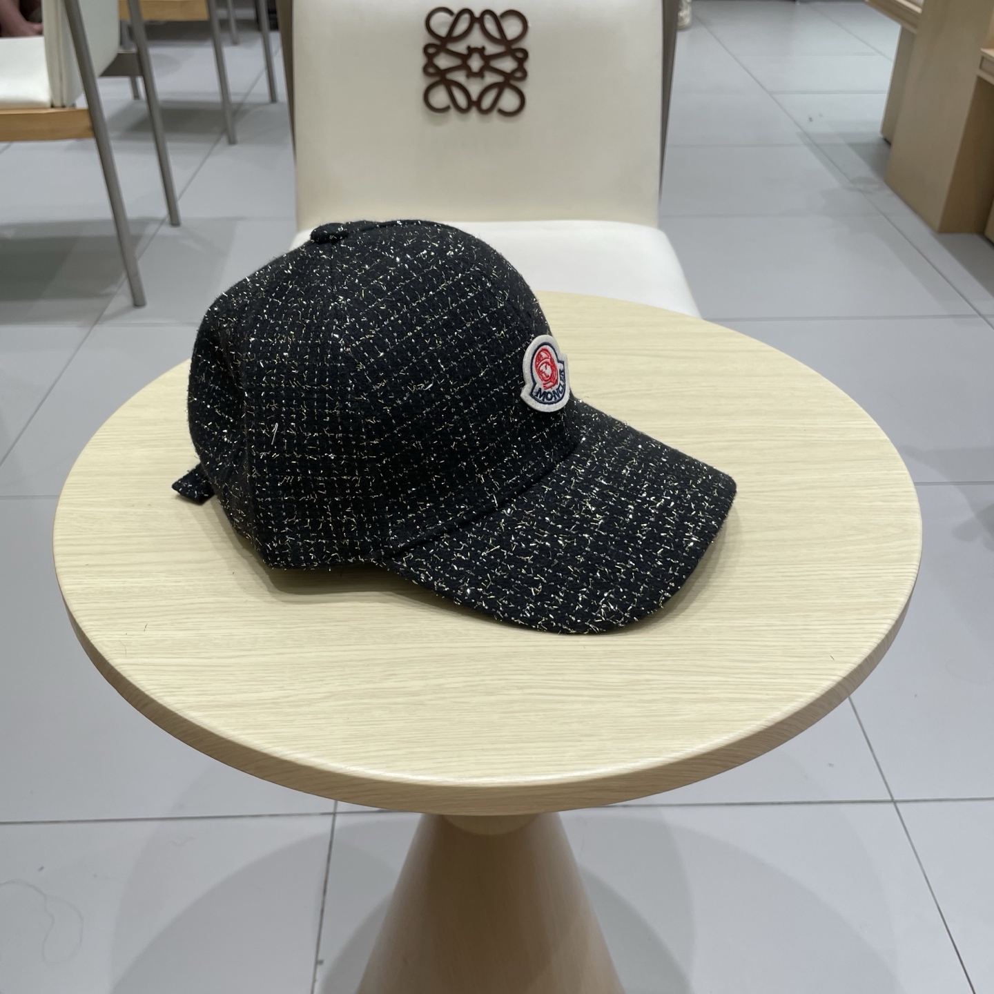 蒙口MONCLER 秋冬新款羊毛棒球帽，年轻时尚潮人穿搭色系，视觉效果超强，立体字母，好看有质感