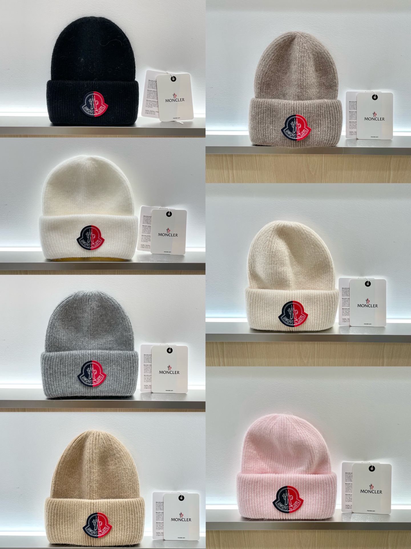  蒙口秋冬安哥拉兔毛羊毛针织厚翻边毛线帽
年末重磅高颜值仙女针织帽，超仙的安哥拉兔羊毛，
色系很甜美，巨