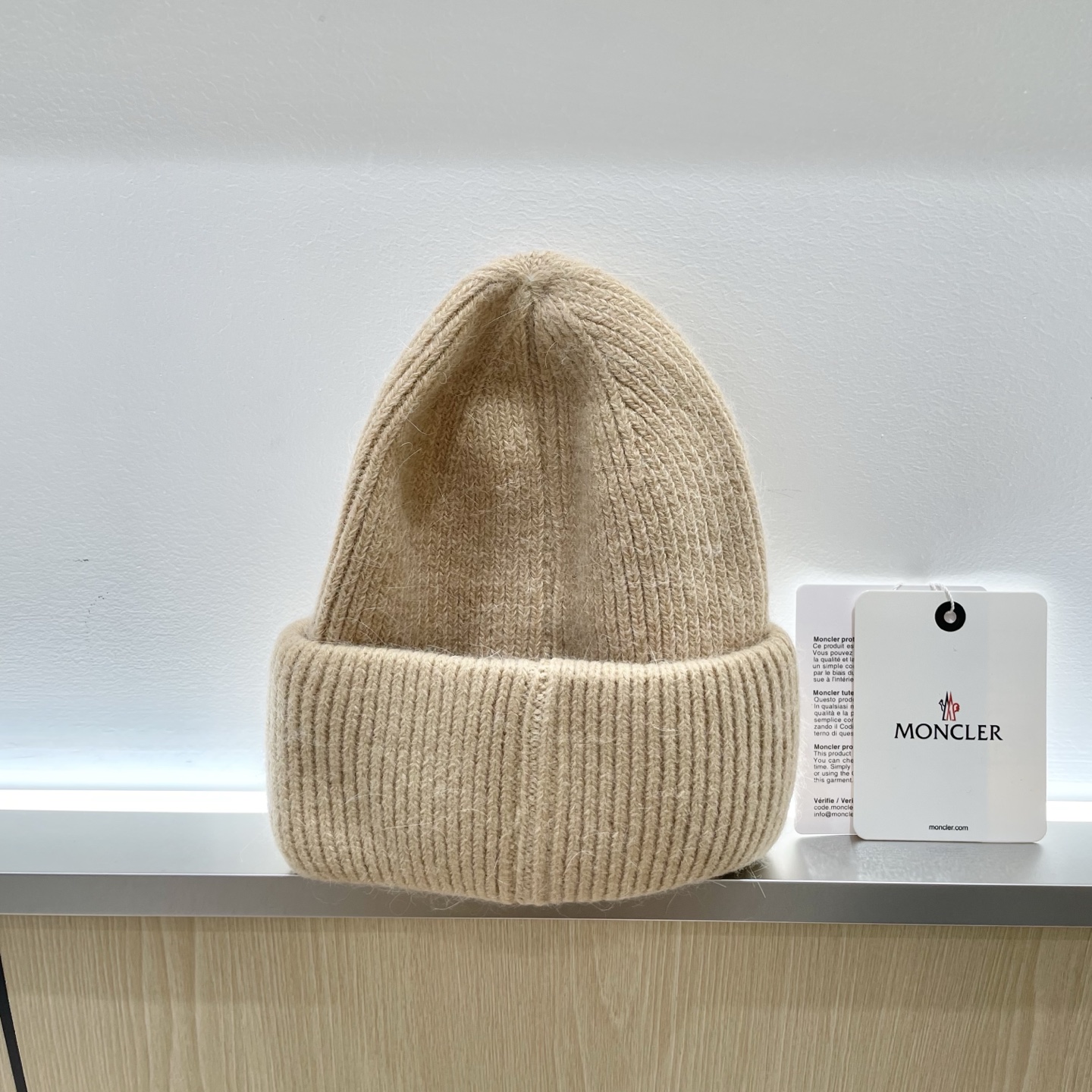 蒙口秋冬安哥拉兔毛羊毛针织厚翻边毛线帽年末重磅高颜值仙女针织帽，超仙的安哥拉兔羊毛，色系很甜美，巨百搭，