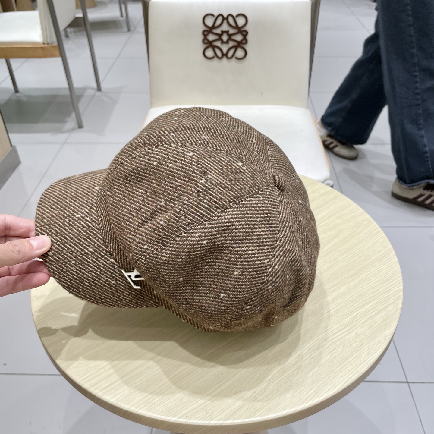 新款复古简约八角贝雷帽女羊毛英伦百搭鸭舌帽男贝雷八户外出游