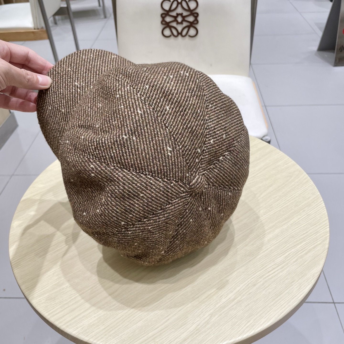 新款复古简约八角贝雷帽女羊毛英伦百搭鸭舌帽男贝雷八户外出游