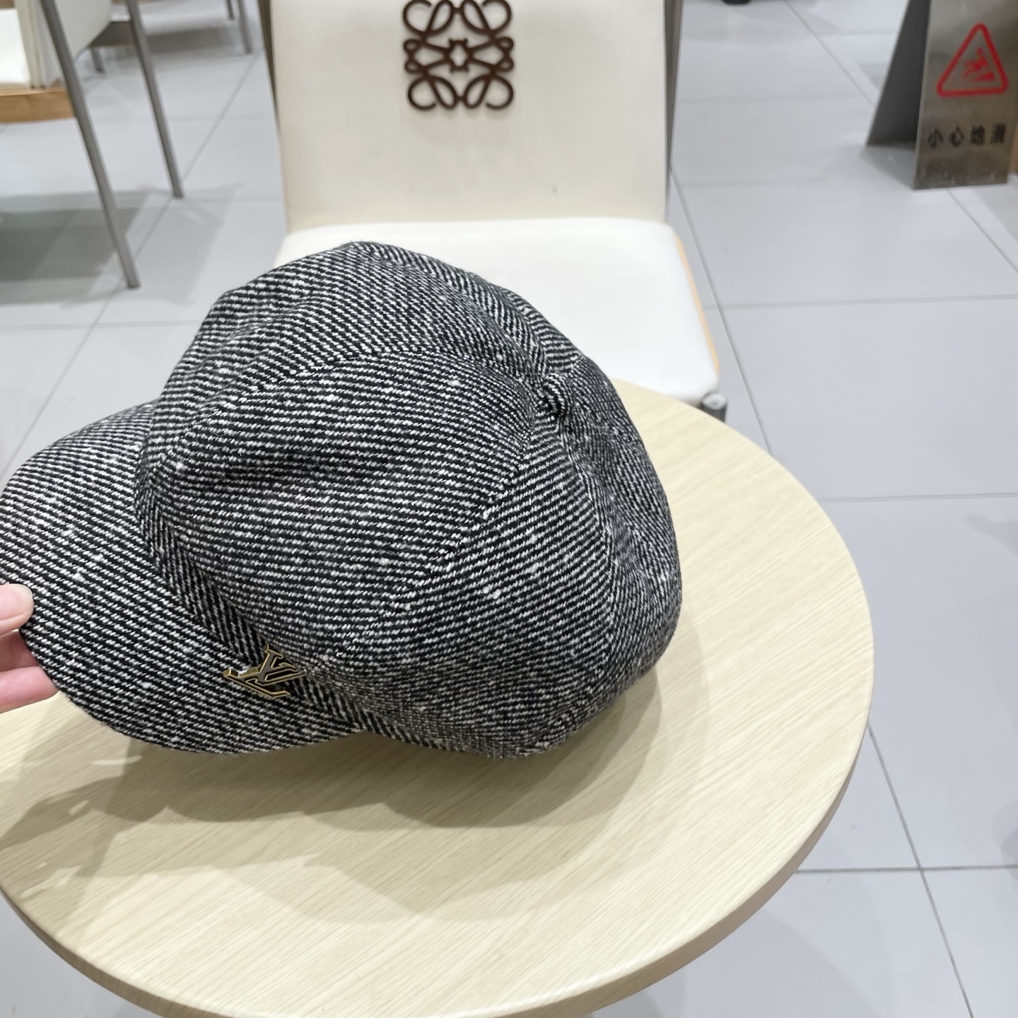 新款复古简约八角贝雷帽女羊毛英伦百搭鸭舌帽男贝雷八户外出游