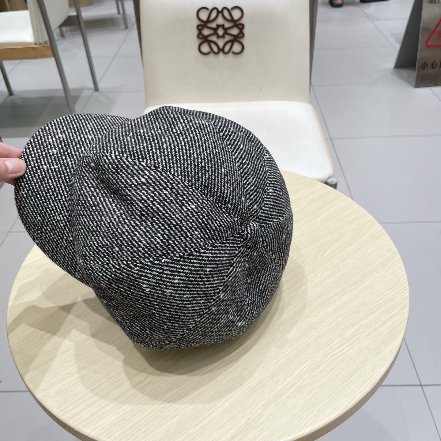 新款复古简约八角贝雷帽女羊毛英伦百搭鸭舌帽男贝雷八户外出游