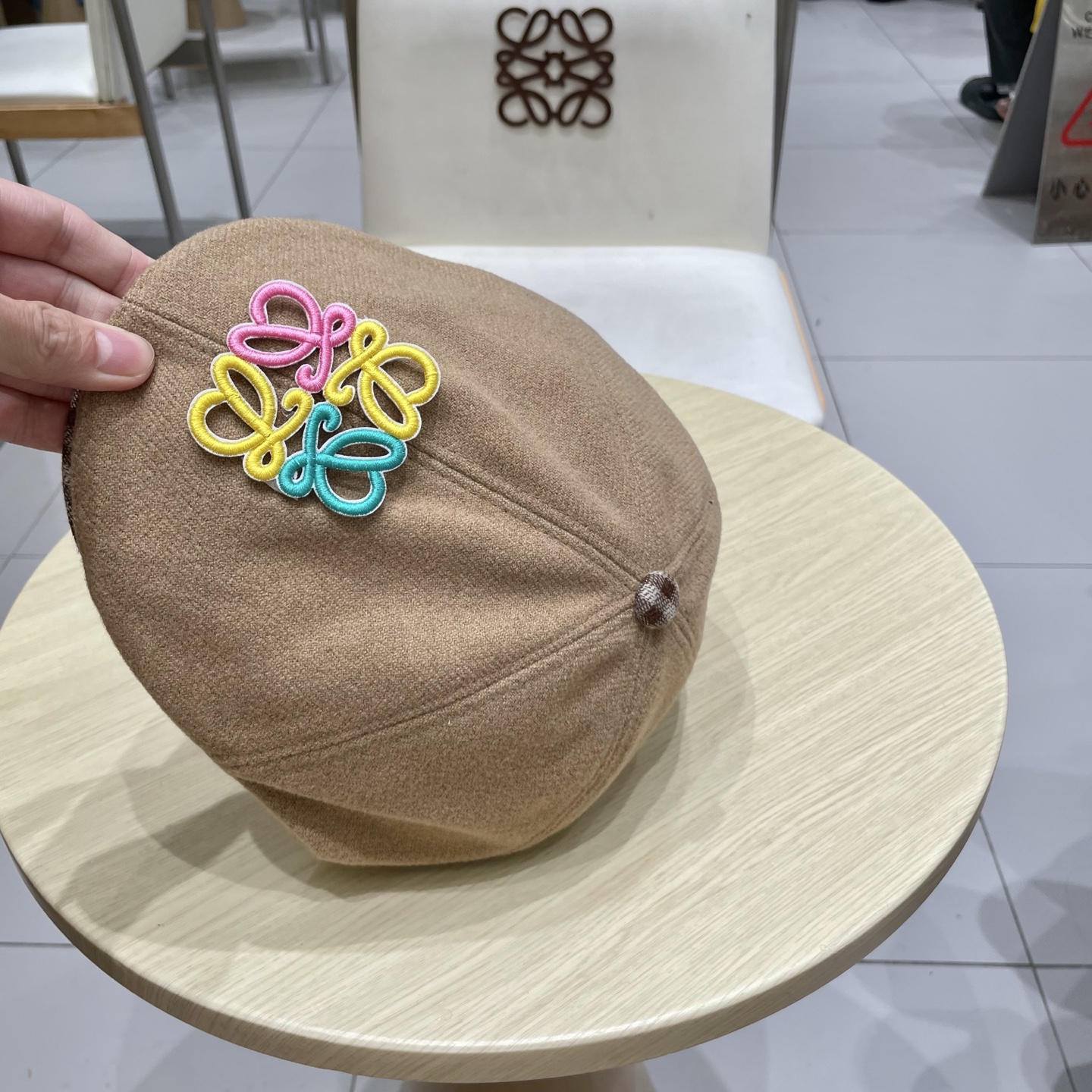 罗意威新款鸭舌前进帽，经典画家帽 男女通用