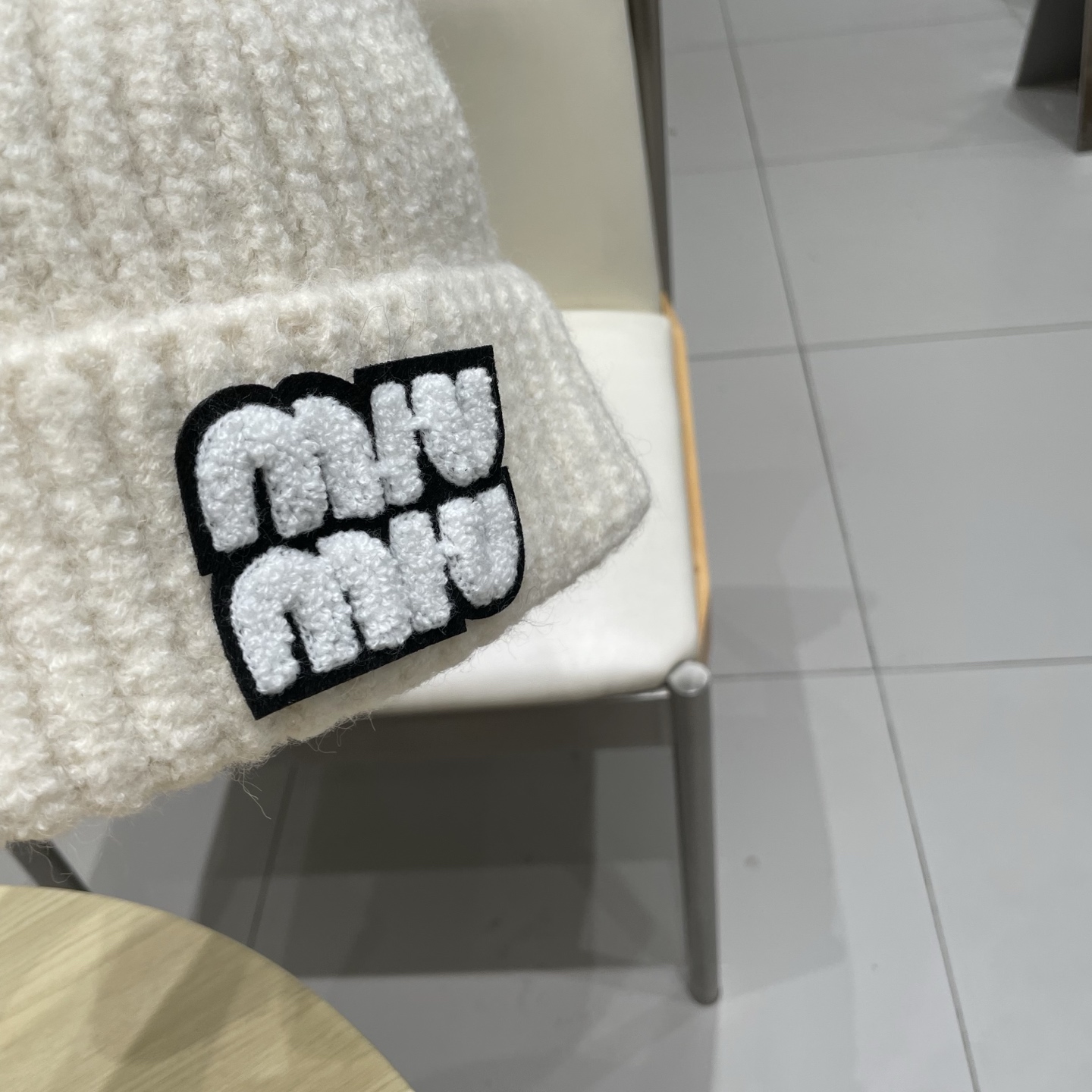 miumiu缪缪新款针织毛线帽，男女通用