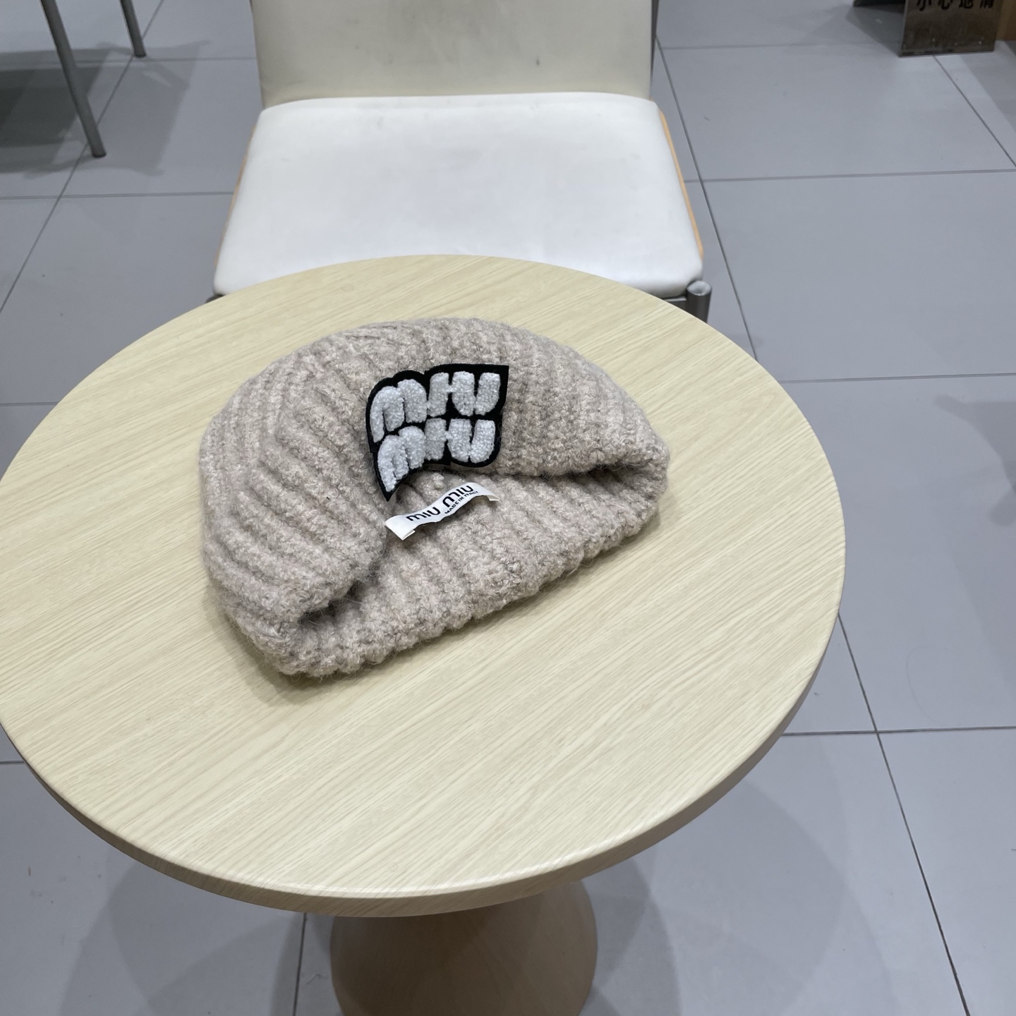 miumiu缪缪新款针织毛线帽，男女通用