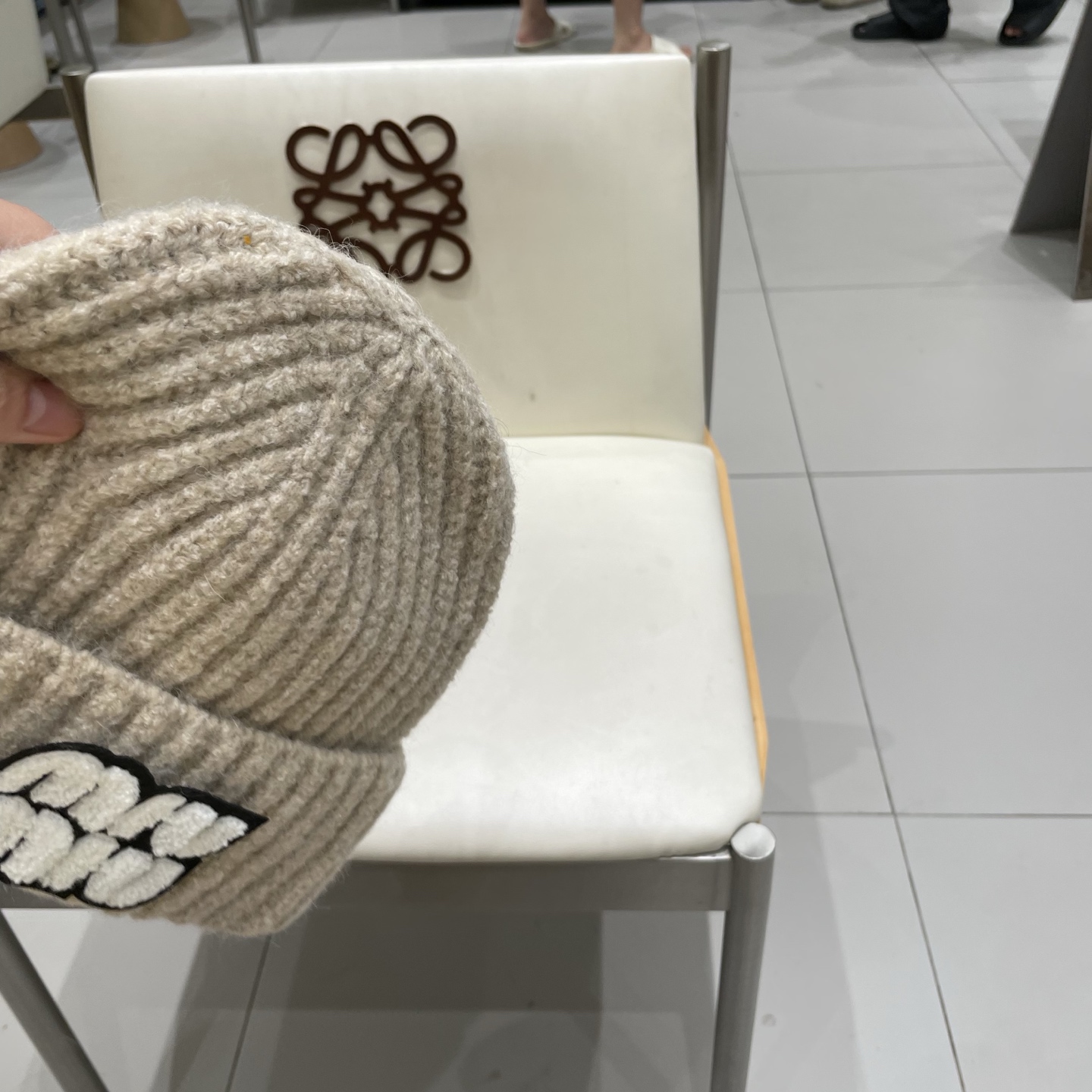 miumiu缪缪新款针织毛线帽，男女通用