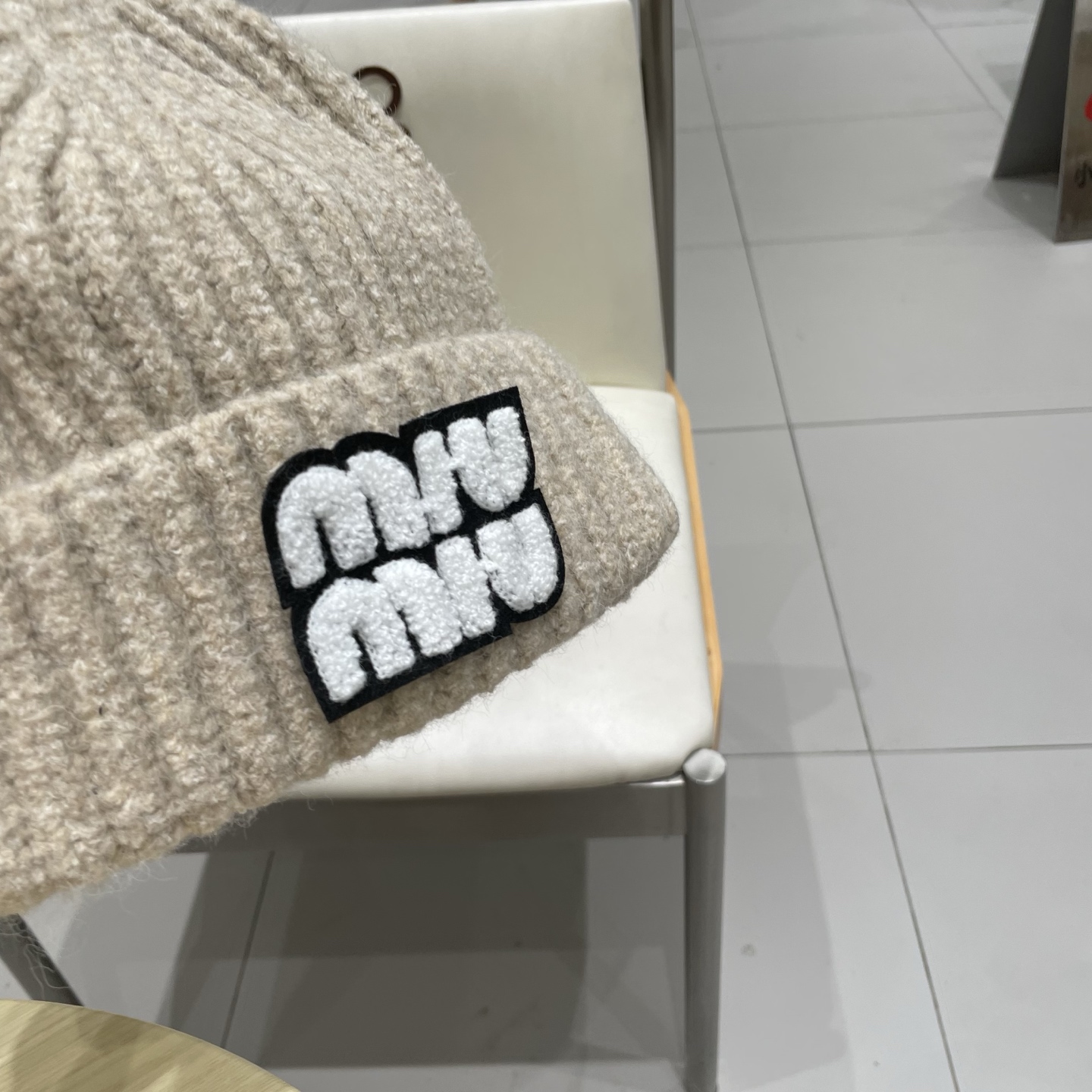 miumiu缪缪新款针织毛线帽，男女通用