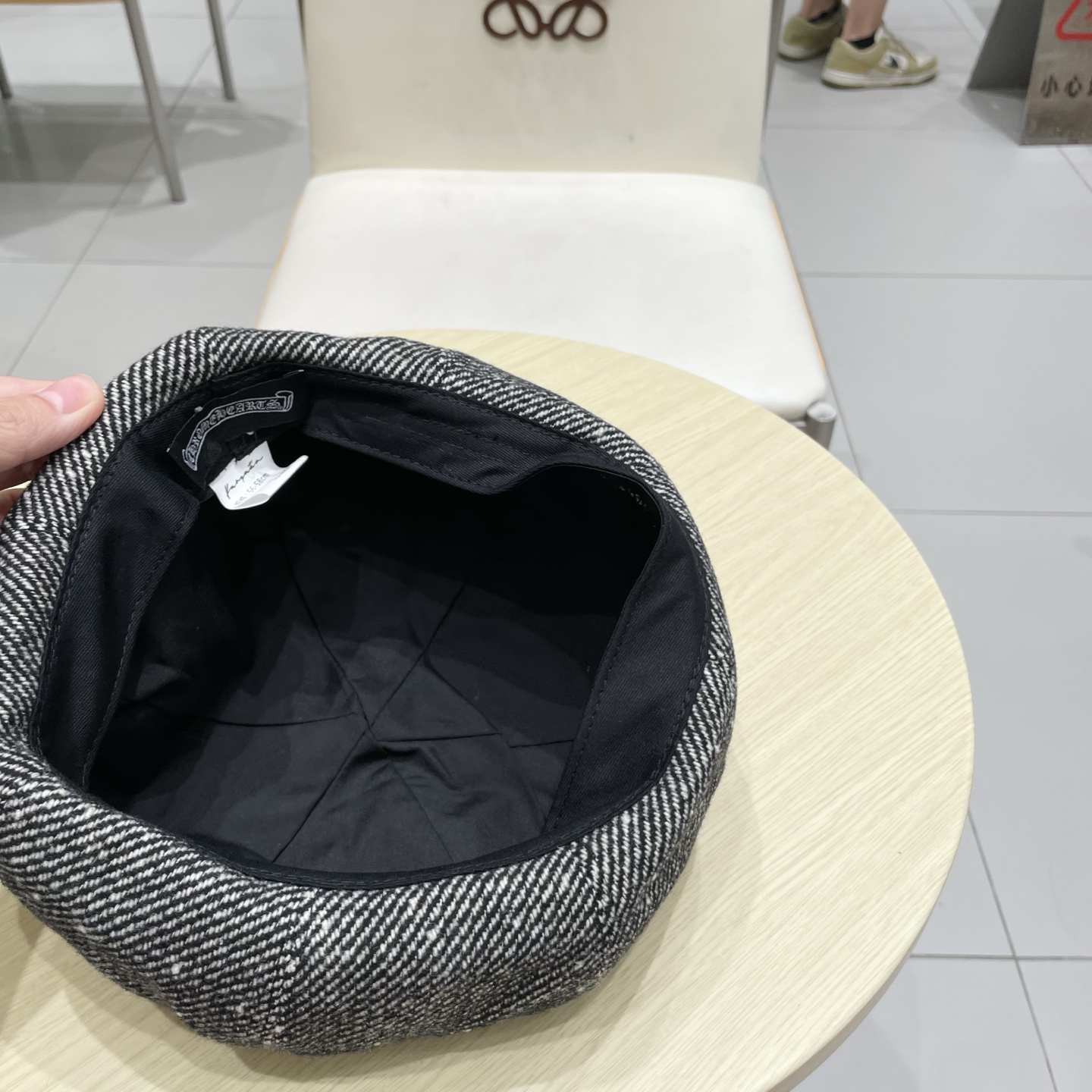 Chrome Hearts 克罗心贝雷帽女2025新款春夏款大头围显脸小韩系南瓜画家帽秋冬八角帽子