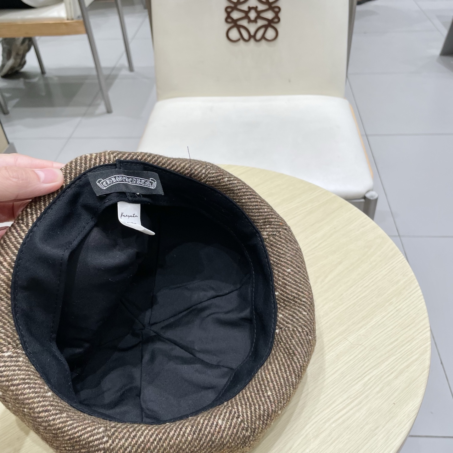 Chrome Hearts 克罗心贝雷帽女2025新款春夏款大头围显脸小韩系南瓜画家帽秋冬八角帽子