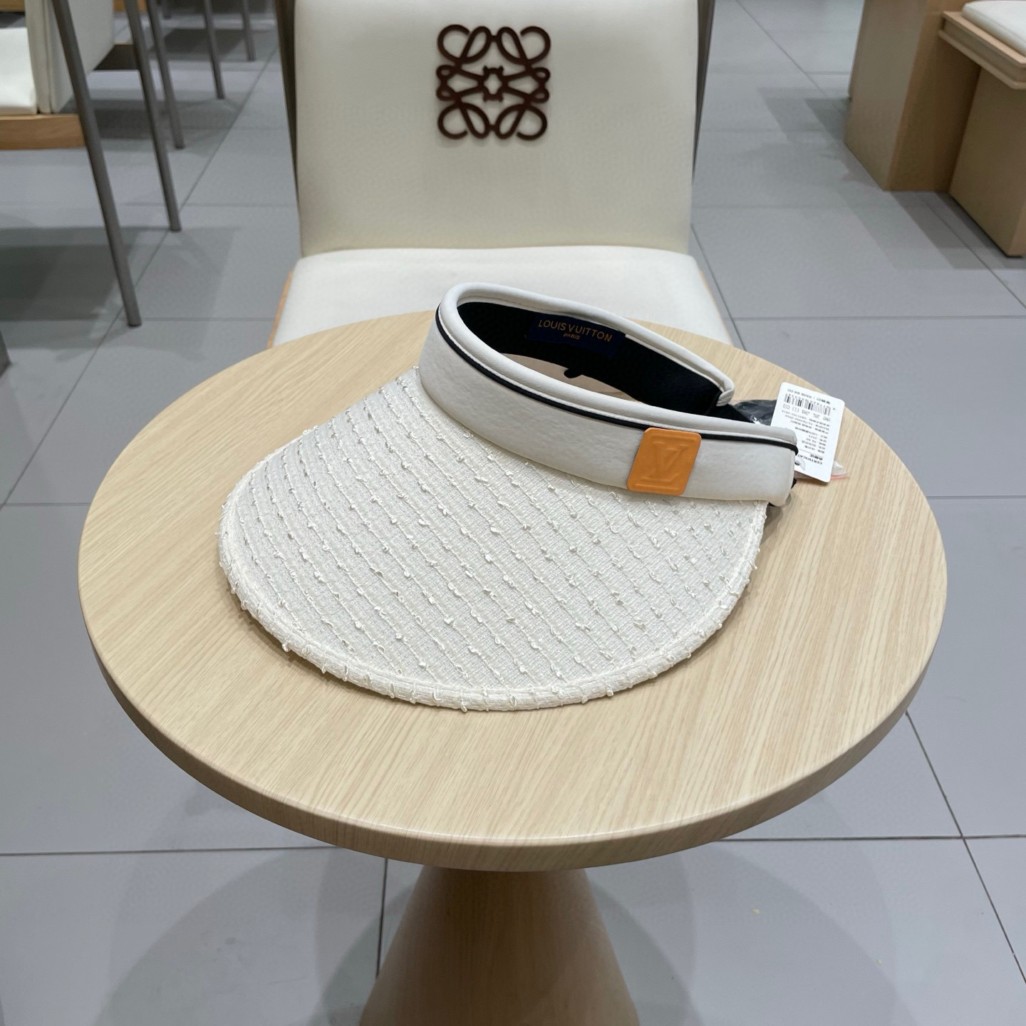 LV路易威登遮阳帽女防晒沙滩盆帽出游登山发箍式空顶帽