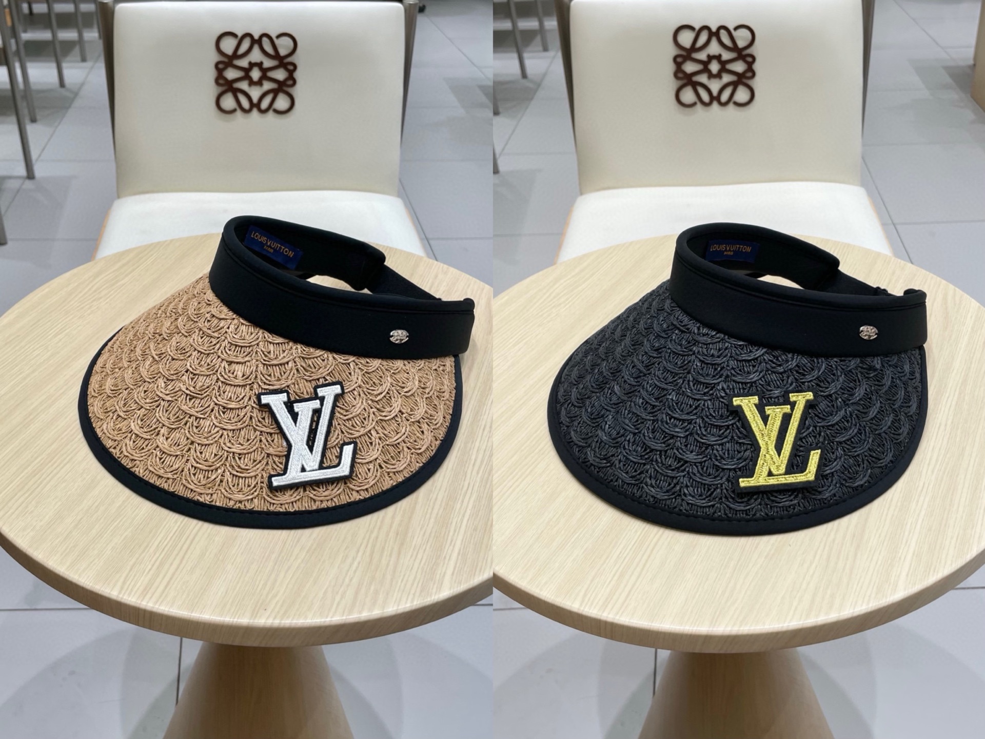   【LV路易威登】2025夏季新款男女款遮阳帽空顶帽，大牌出货，超方便！好搭！出街必备