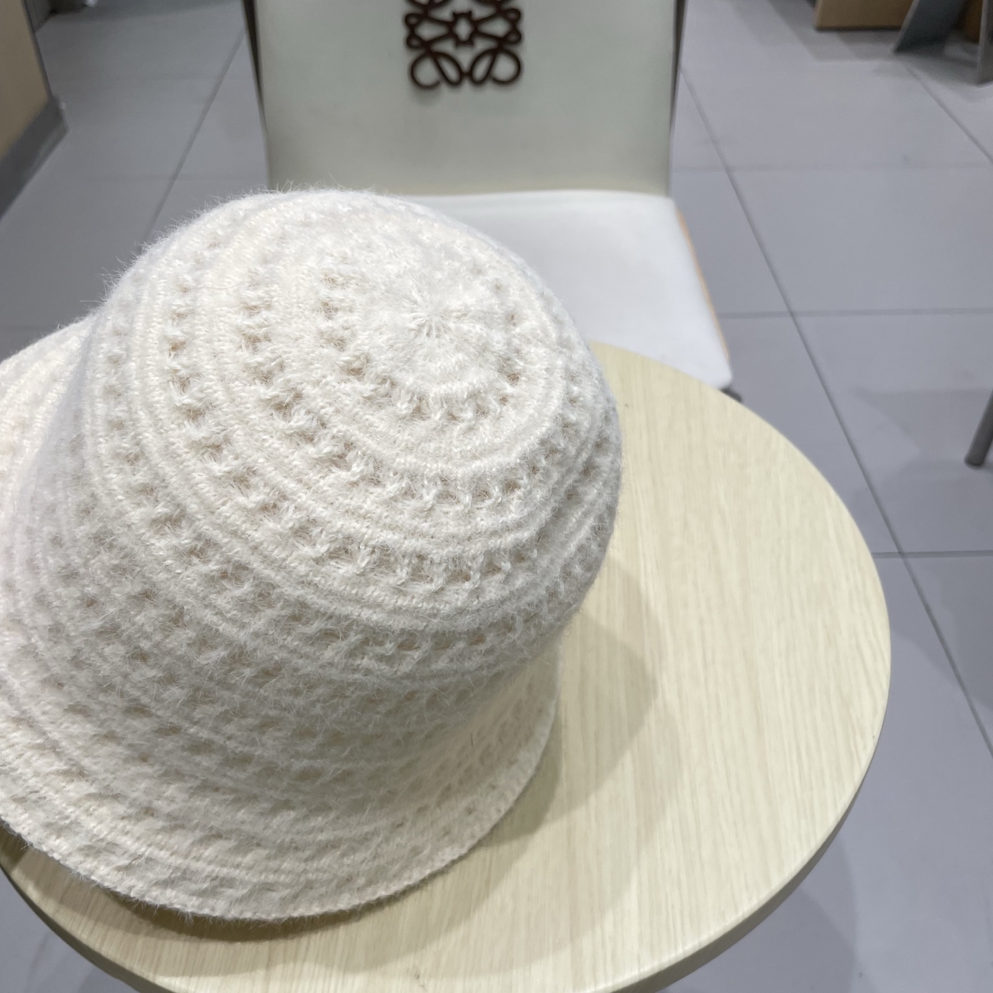 DIOR迪奥钩织镂空秋冬新款针织帽女文雅淑女渔夫帽2025新款百搭显脸小水桶帽子