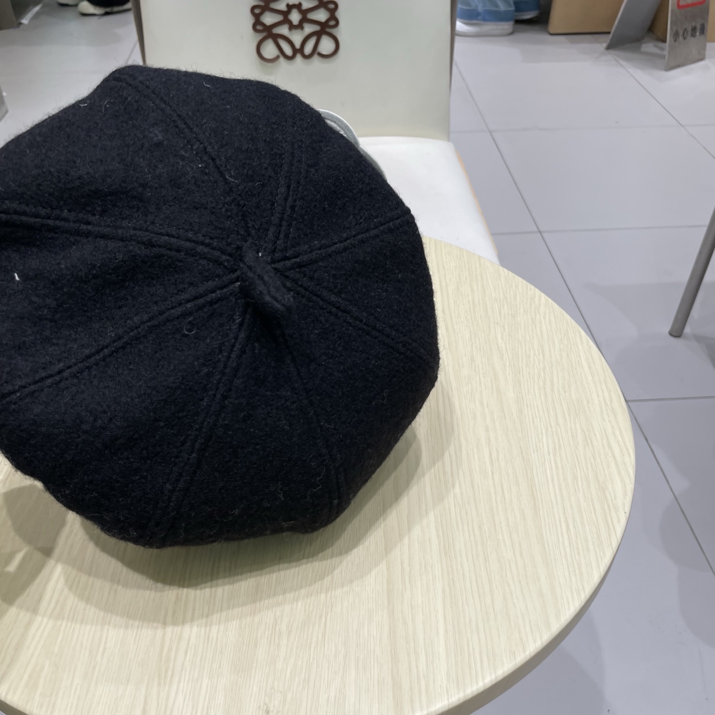 Chanel香奈儿毛呢贝雷帽，小香风高级面料定制，头围57cm